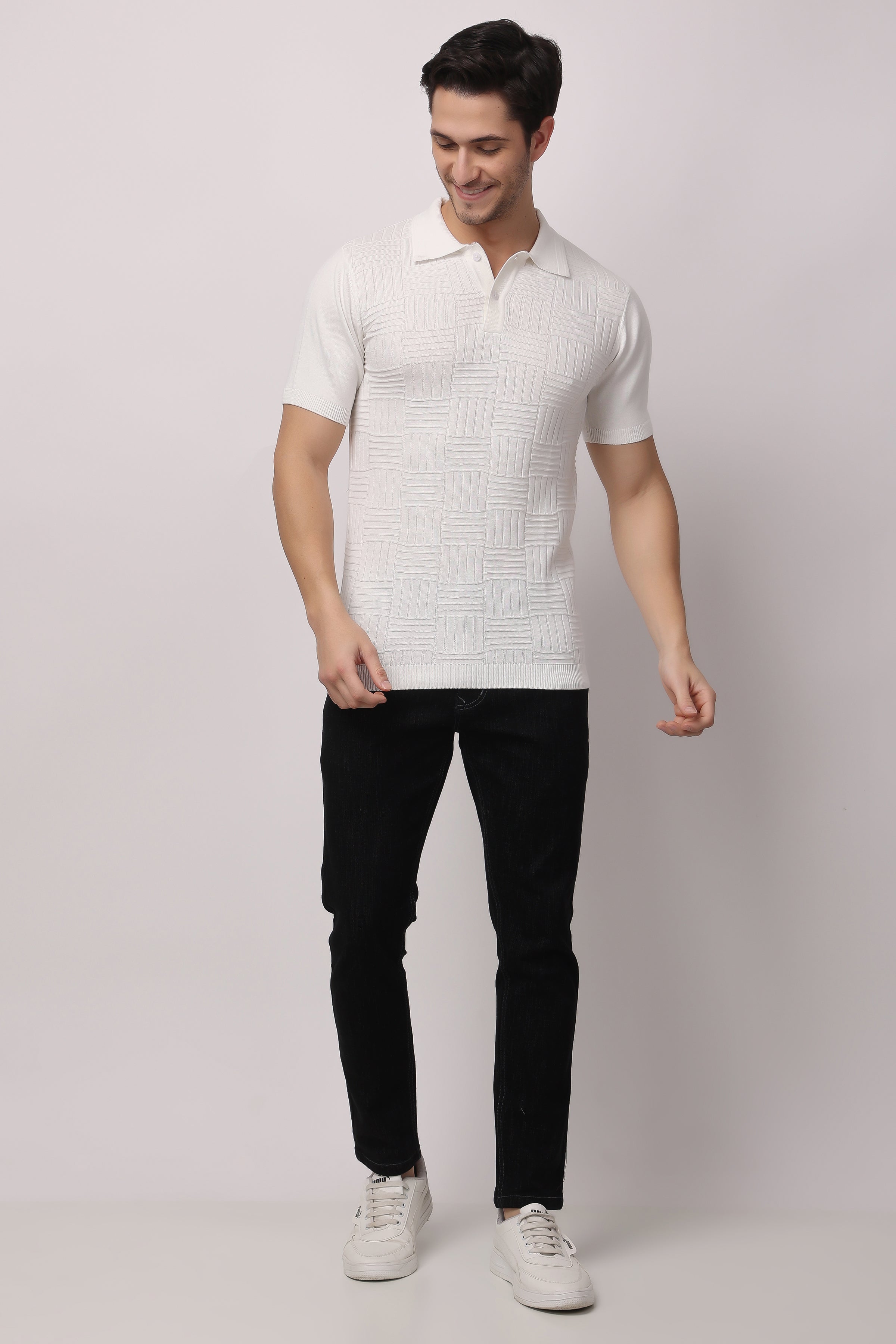 Stylox Solid Polo T-shirt FOR MEN - Stylox