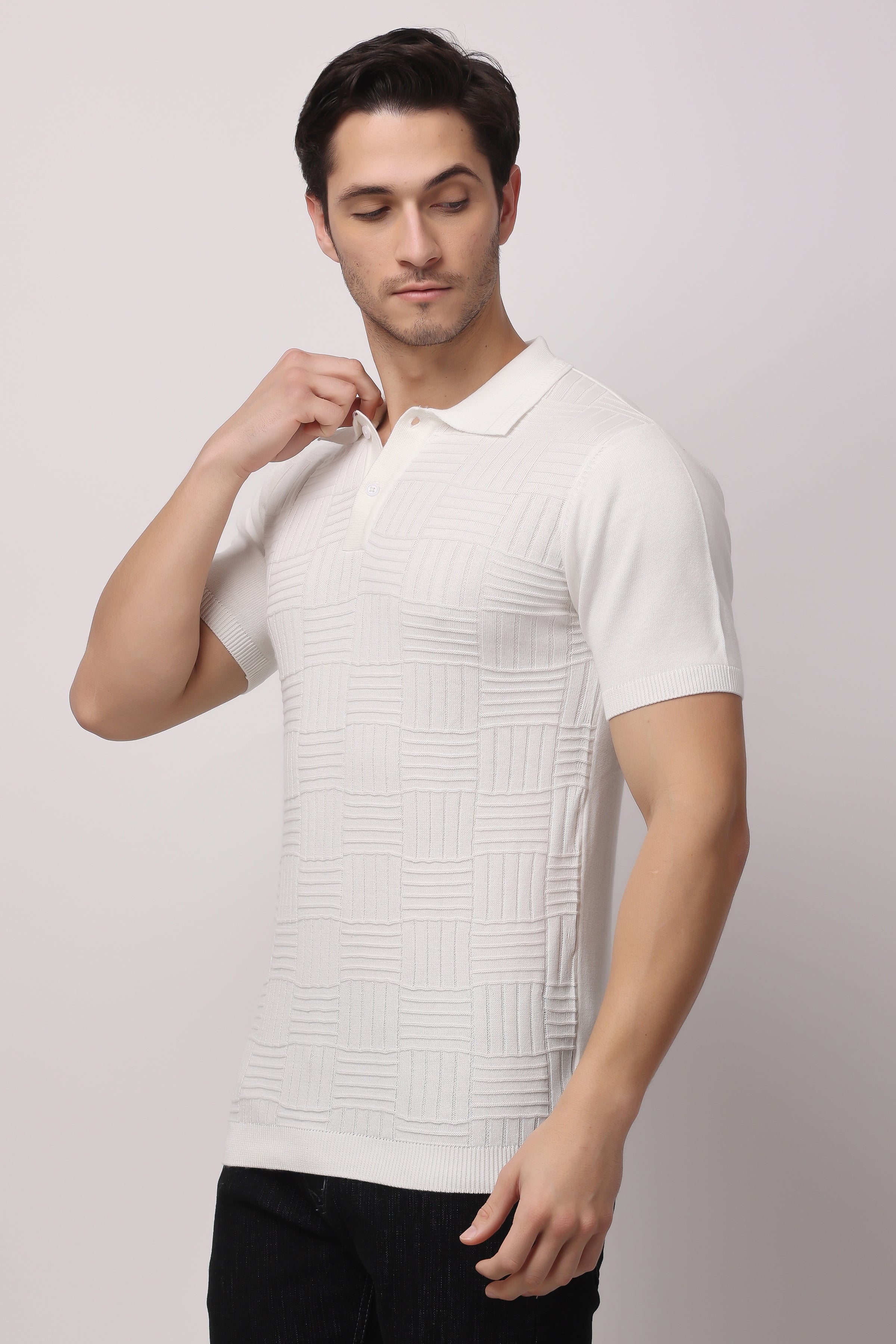 Stylox Solid Polo T-shirt FOR MEN - Stylox
