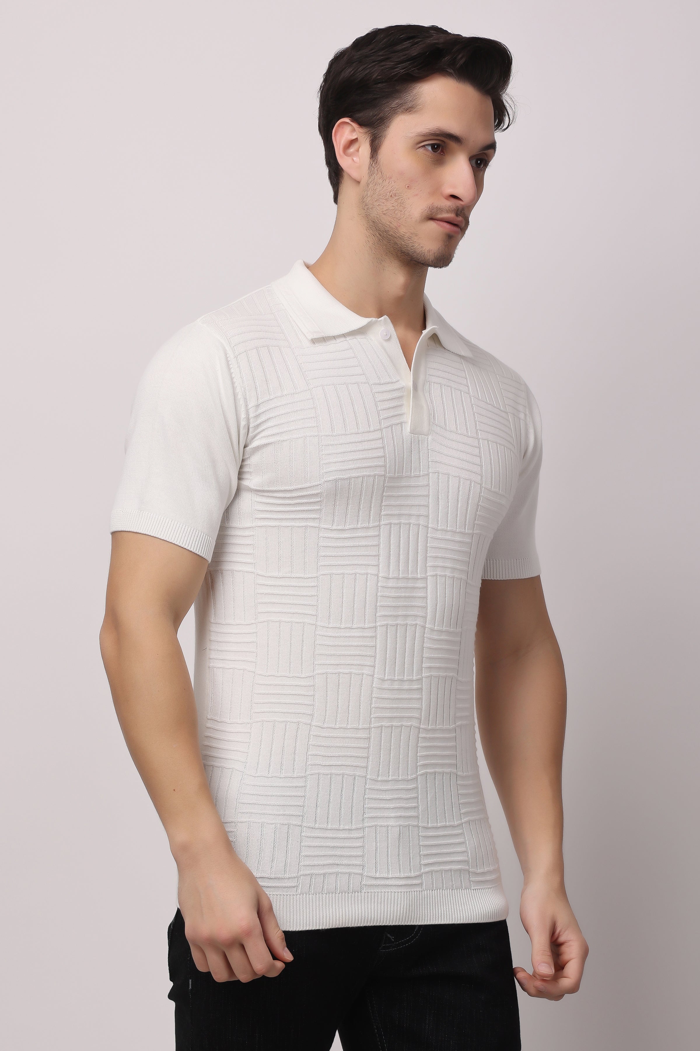 Stylox Solid Polo T-shirt FOR MEN - Stylox