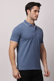 Stylox solid polo t-shirt