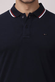 Stylox solid polo t-shirt