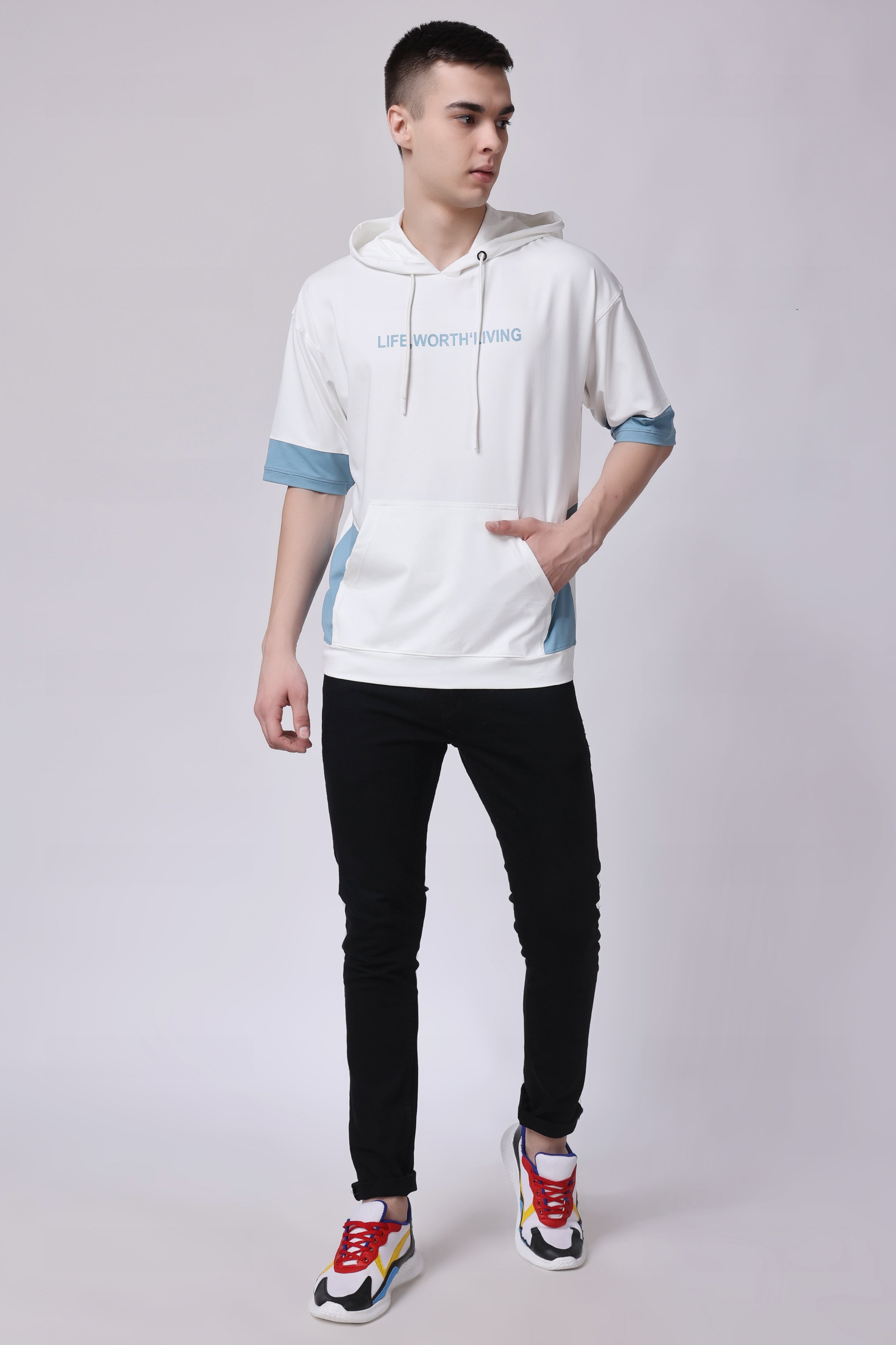 STYLOX MEN HOODIE T-SHIRT