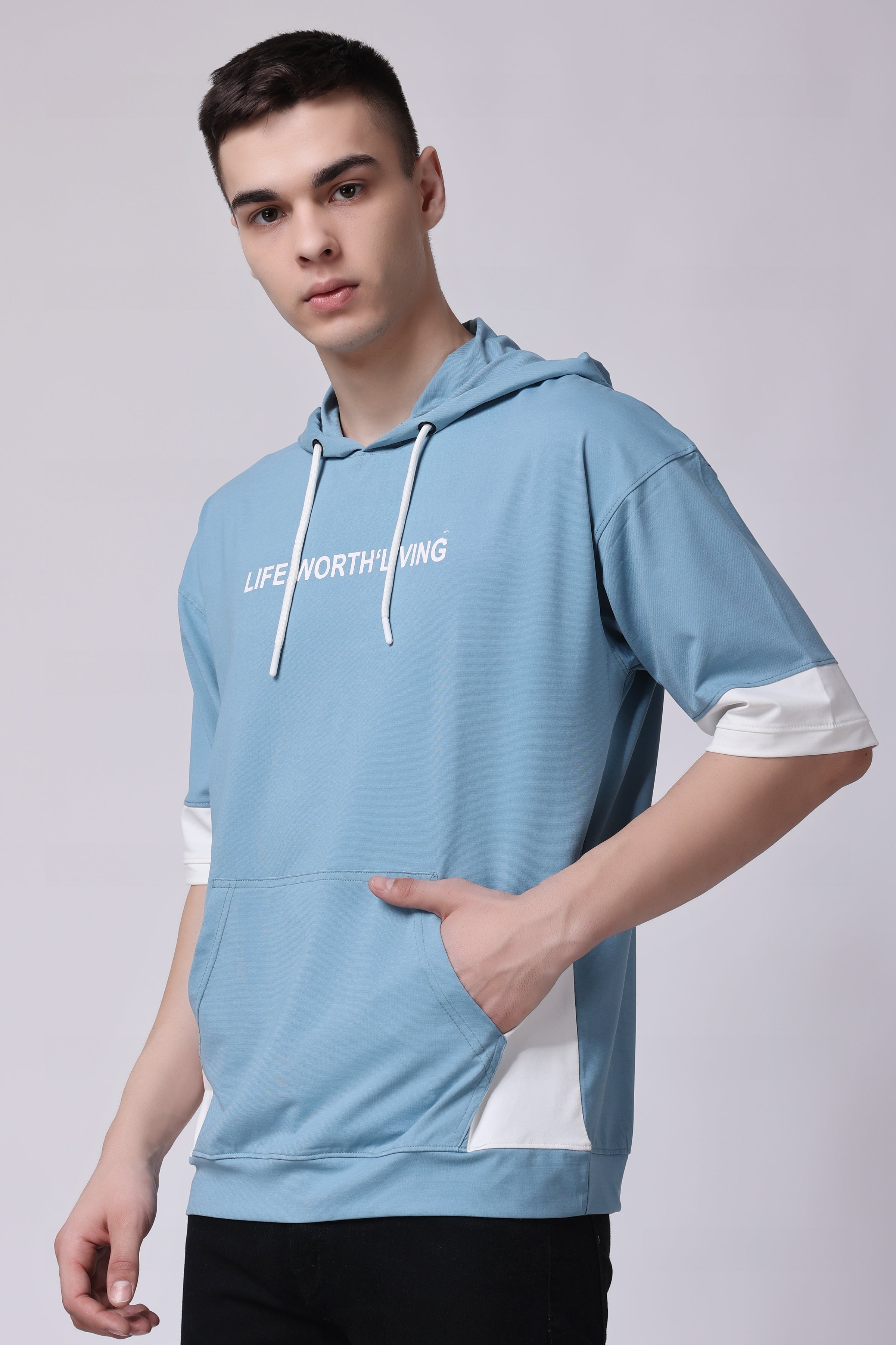 STYLOX MEN HOODIE T-SHIRT