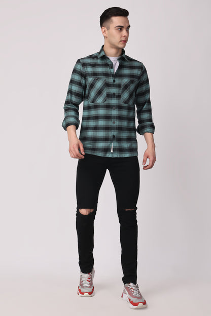 STYLOX COTTON FLEECE SHIRT