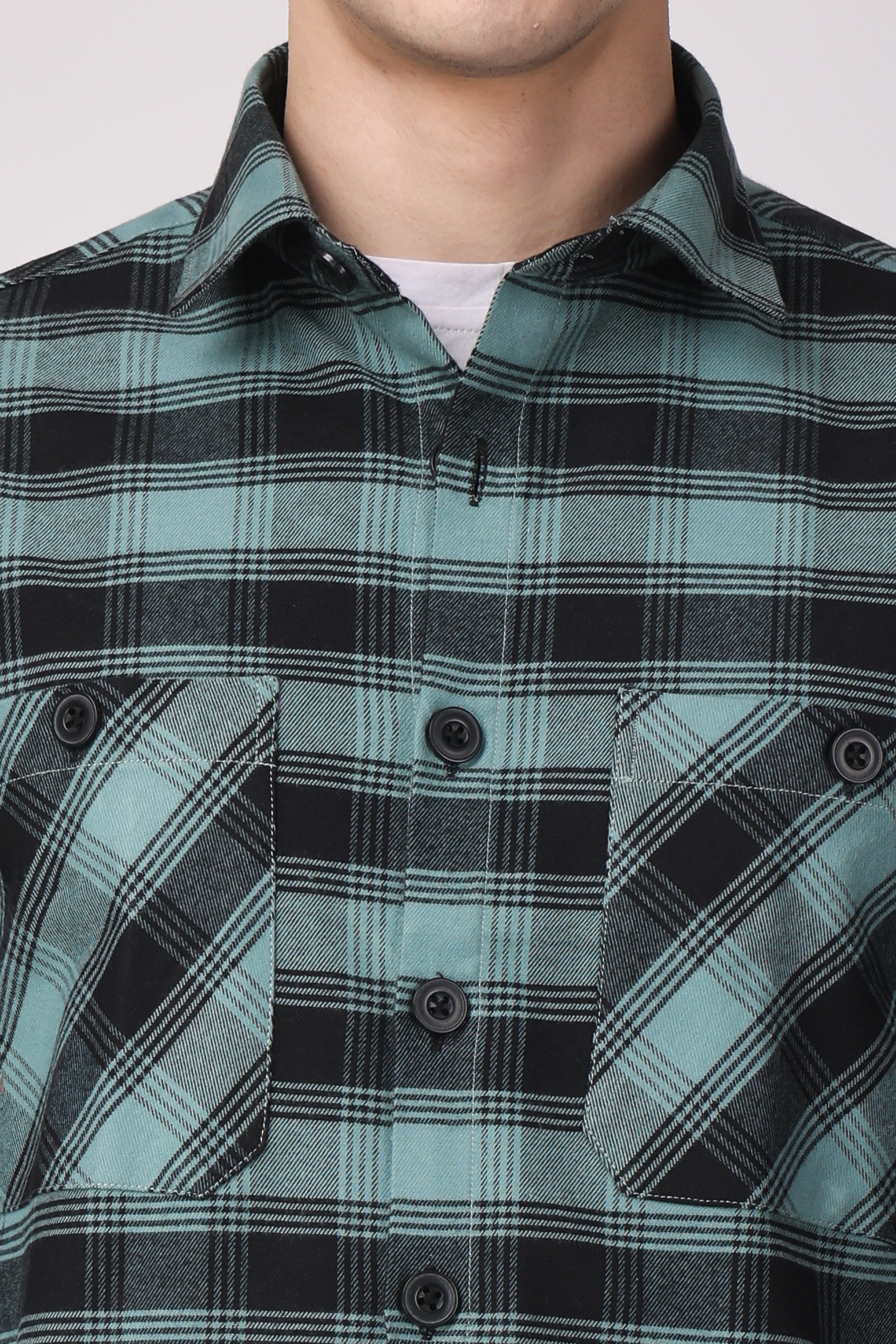 STYLOX COTTON FLEECE SHIRT