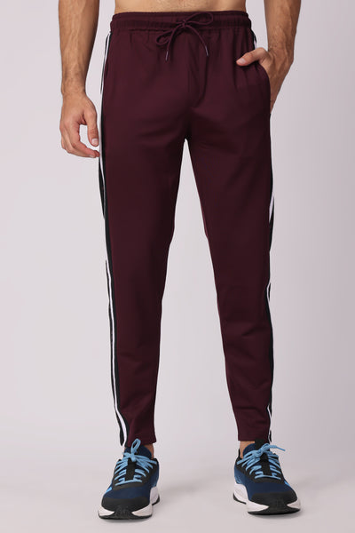 Stylox Slim Fit Trackpants with Side and Back Pockets