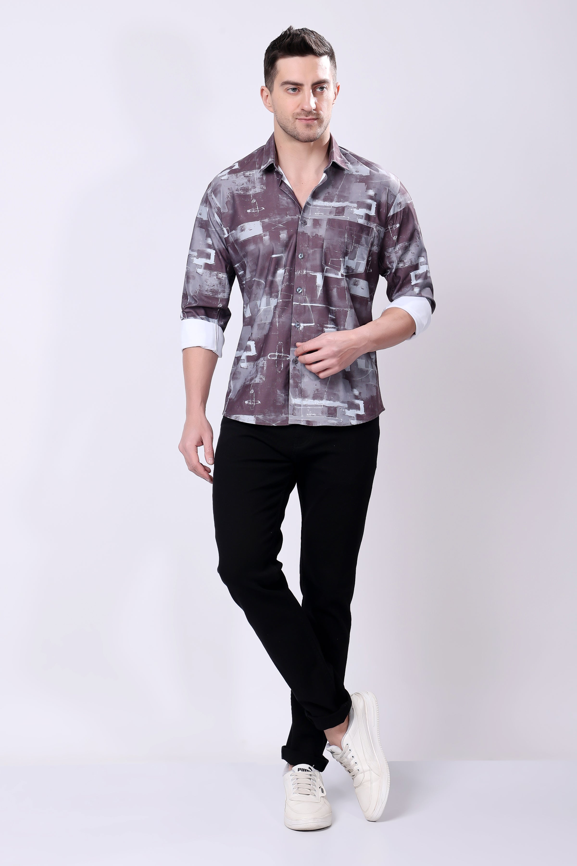 STYLOX PRINTED SHIRT - Stylox