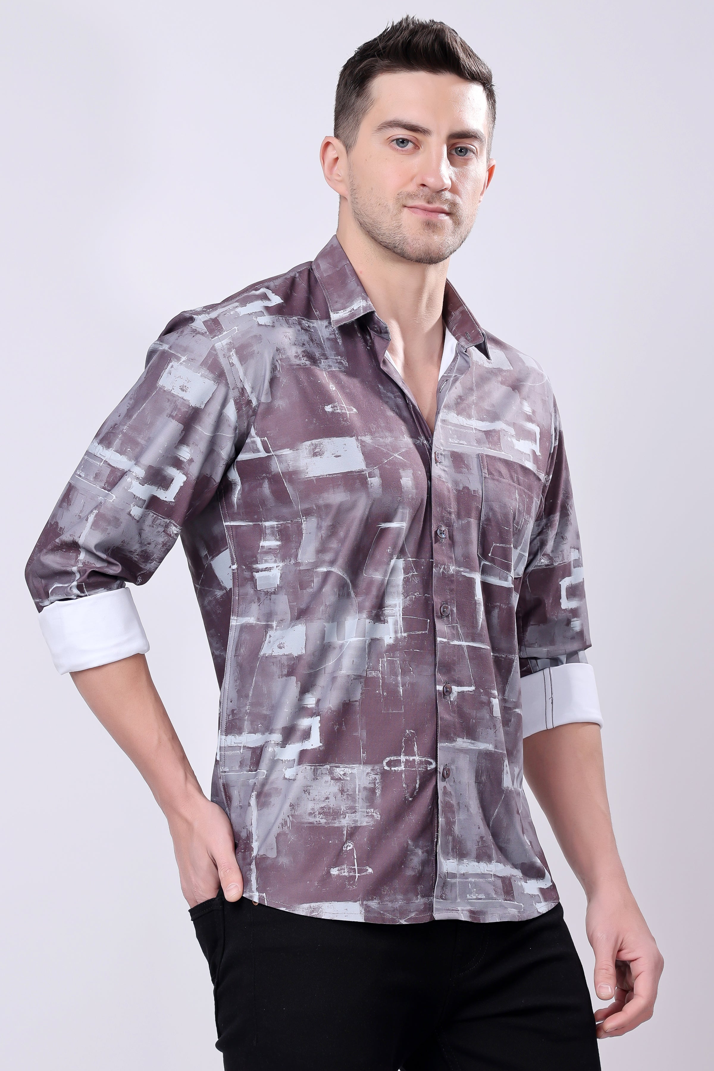 STYLOX PRINTED SHIRT - Stylox