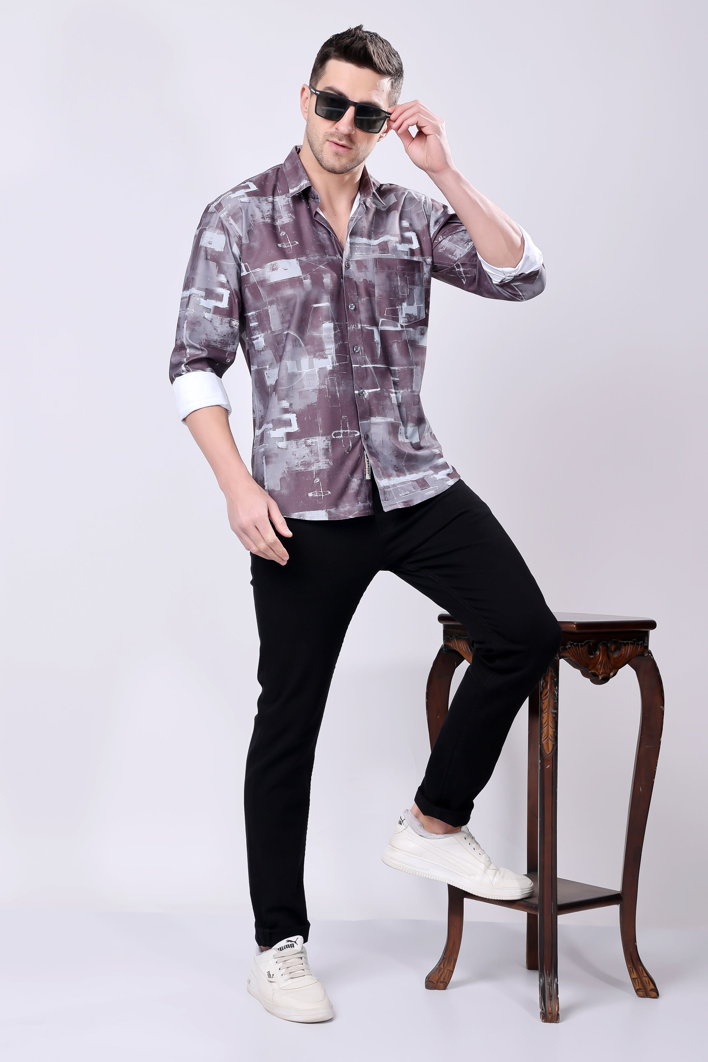 STYLOX PRINTED SHIRT - Stylox