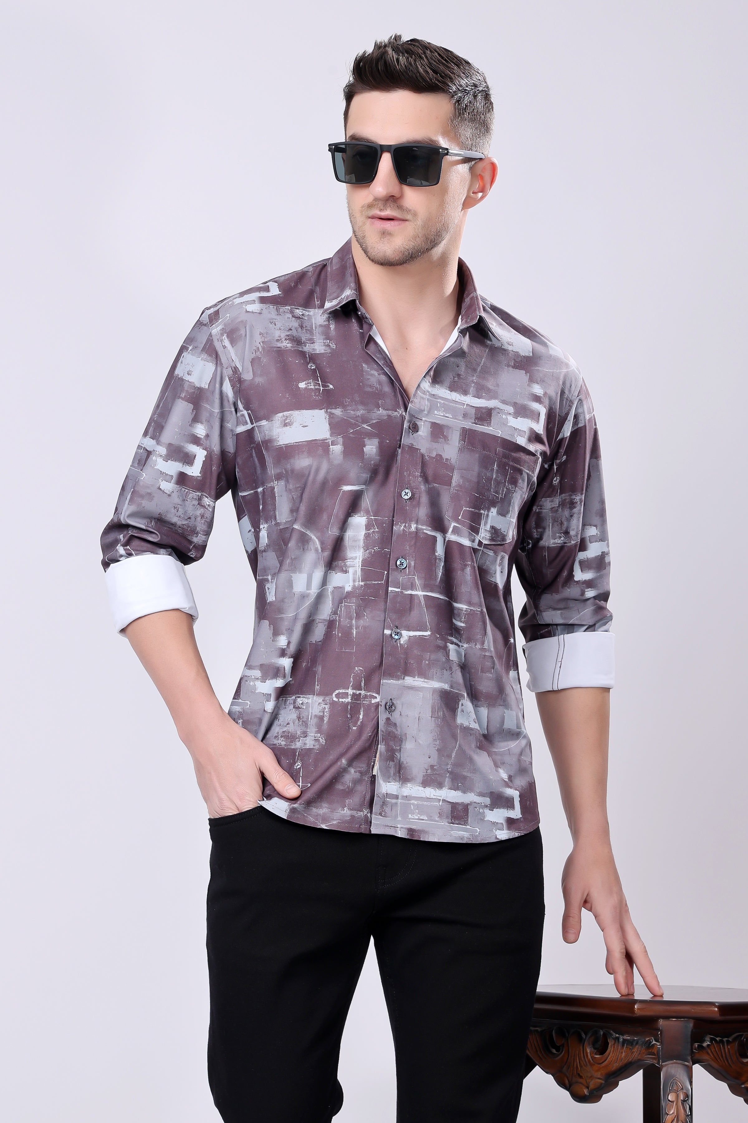 STYLOX PRINTED SHIRT - Stylox