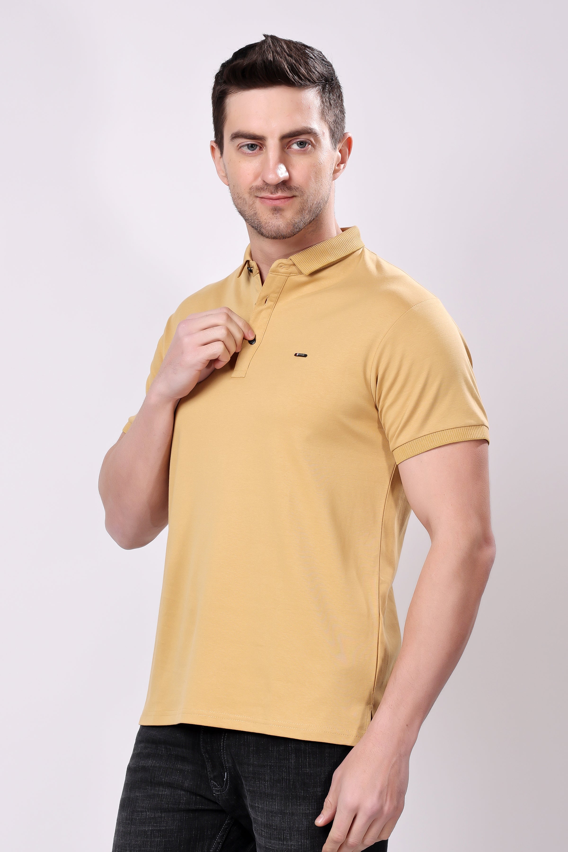 STYLOX SOLID POLO T-SHIRT