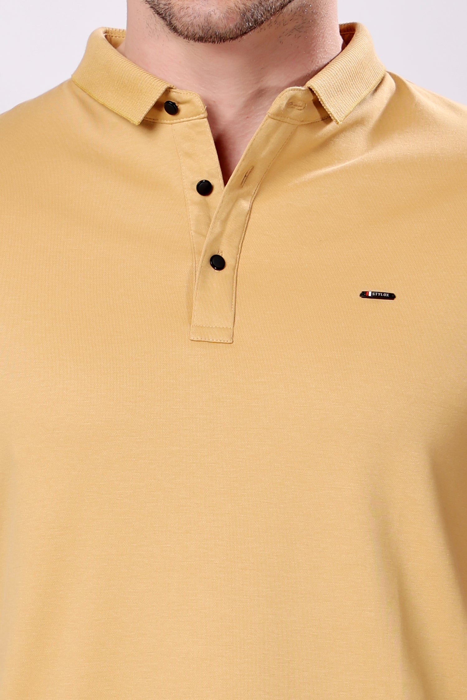 STYLOX SOLID POLO T-SHIRT