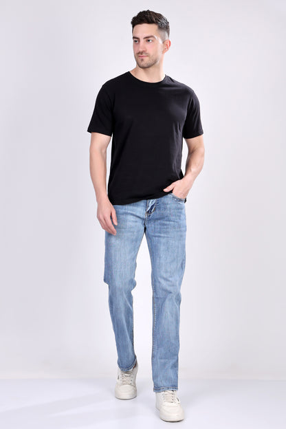 STYLOX LIGHT BLUE COMFORT FIT JEANS