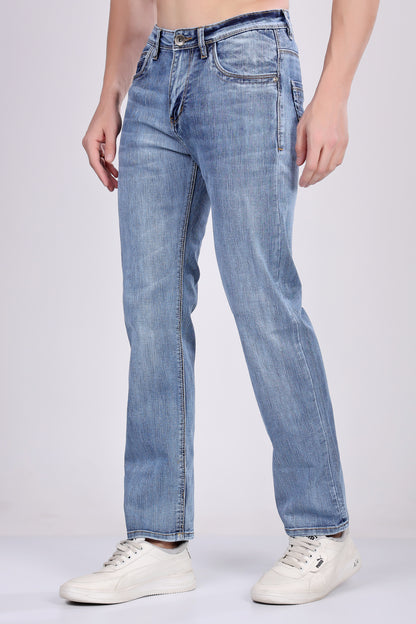STYLOX LIGHT BLUE COMFORT FIT JEANS