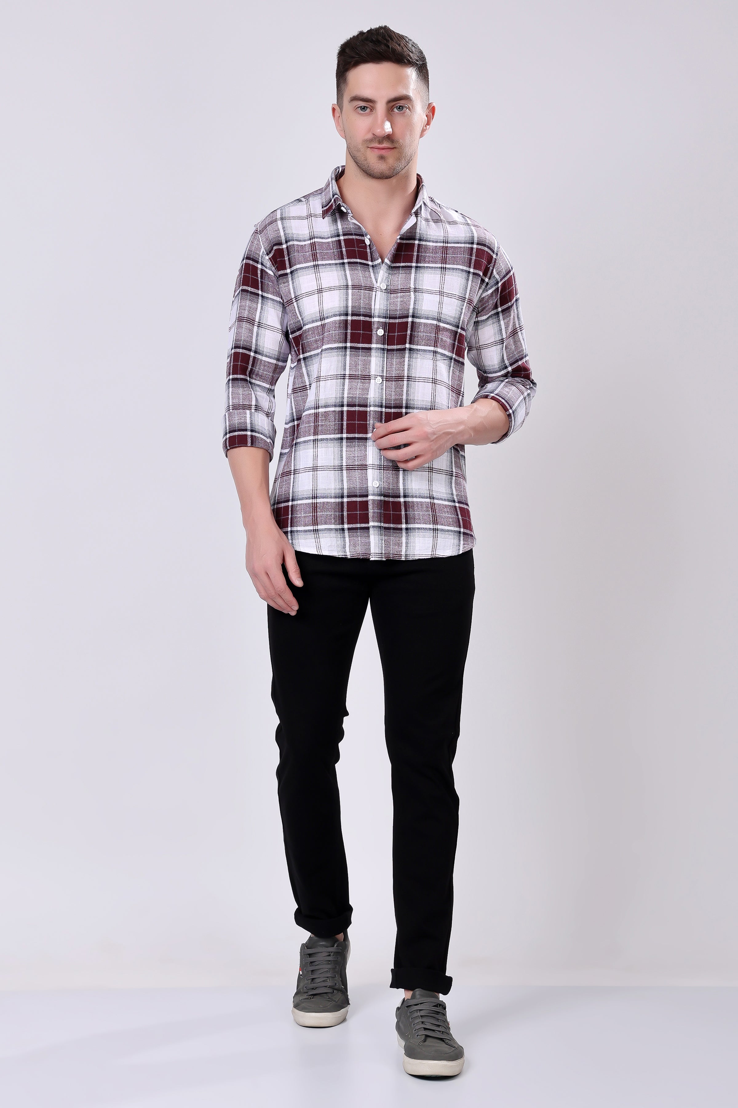 Stylox Check Casual Shirts - Stylox