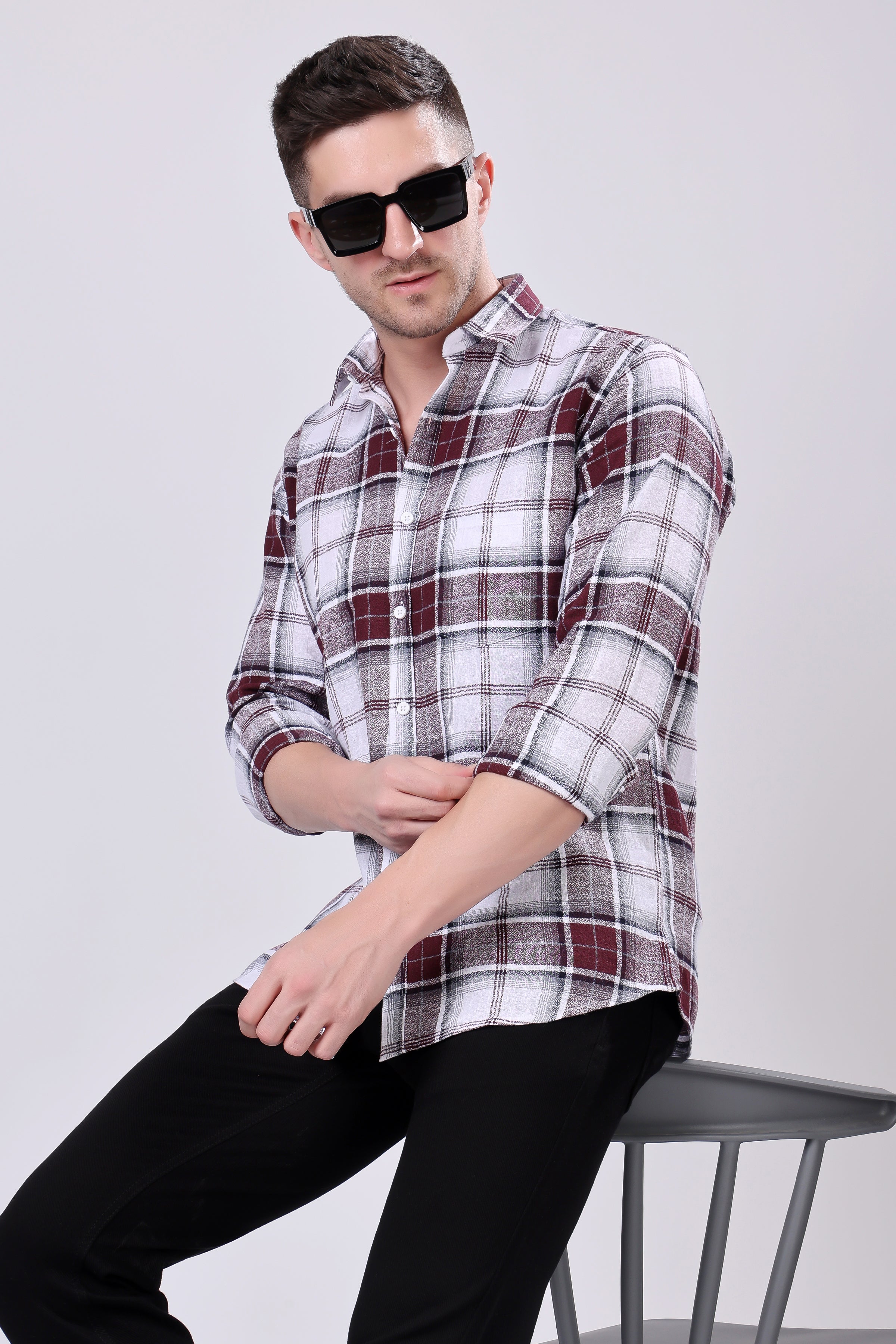 Stylox Check Casual Shirts - Stylox