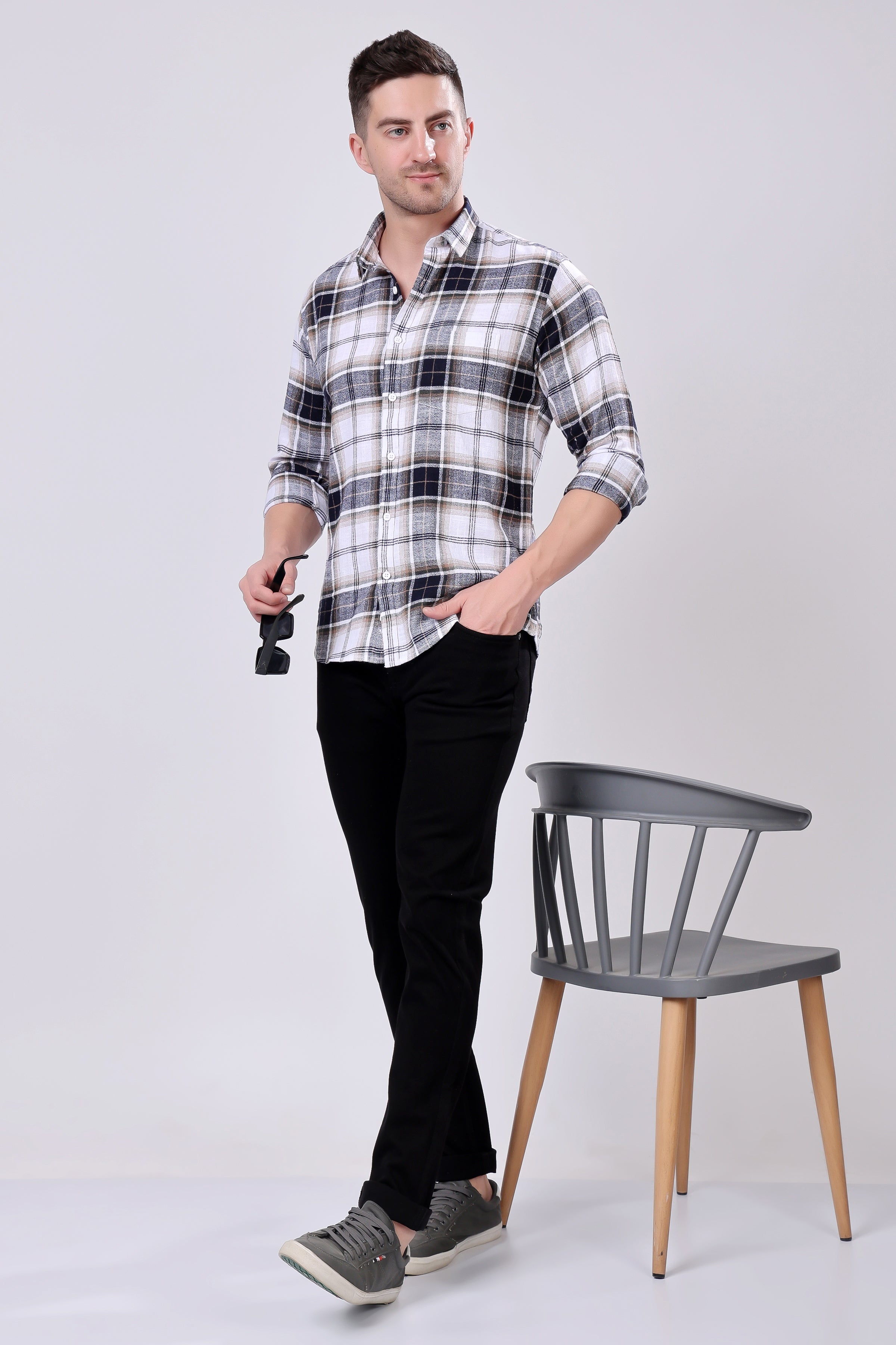 Stylox Check Casual Shirts - Stylox