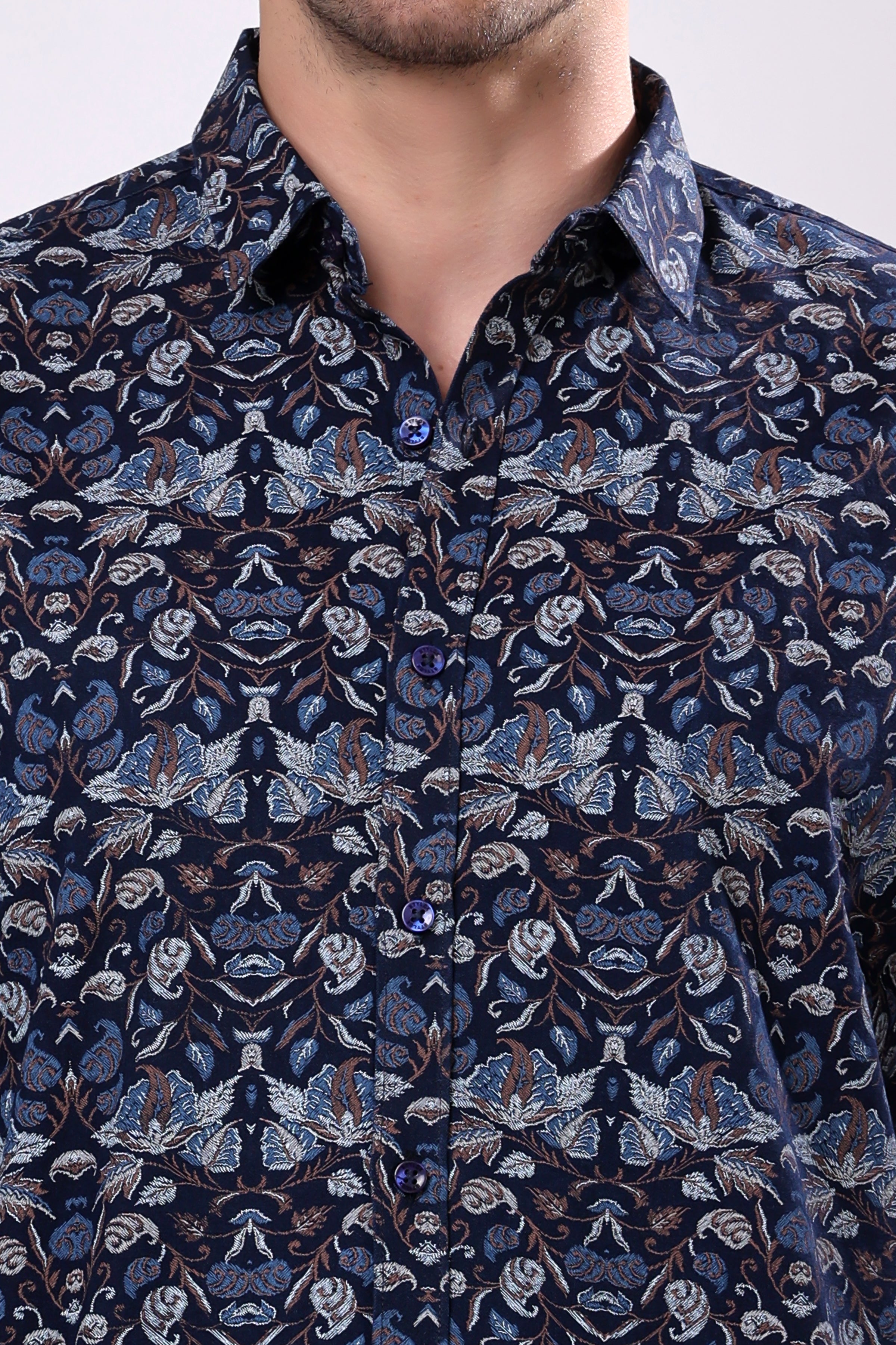 Stylox Half Sleeve Printed Casual Shirt for Men - Stylox
