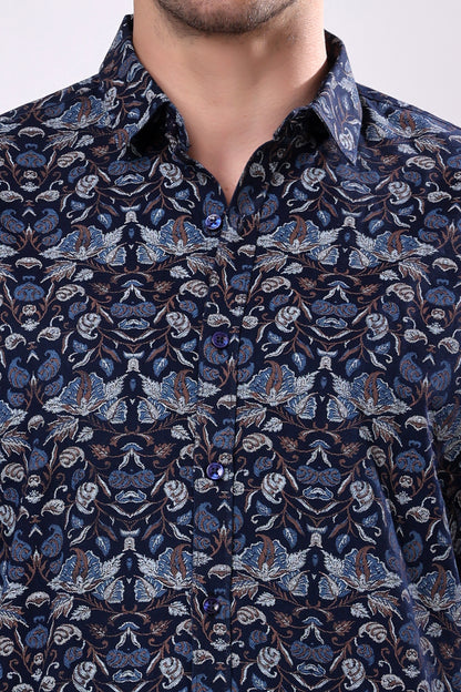 Stylox Half Sleeve Printed Casual Shirt for Men