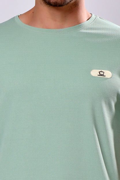 Stylox Men’s Solid Co-ord Set | Round Neck Half Sleeve T-Shirt &amp; Cargo Shorts Set | Premium Cotton Blend Summer Outfit for Casual Wear