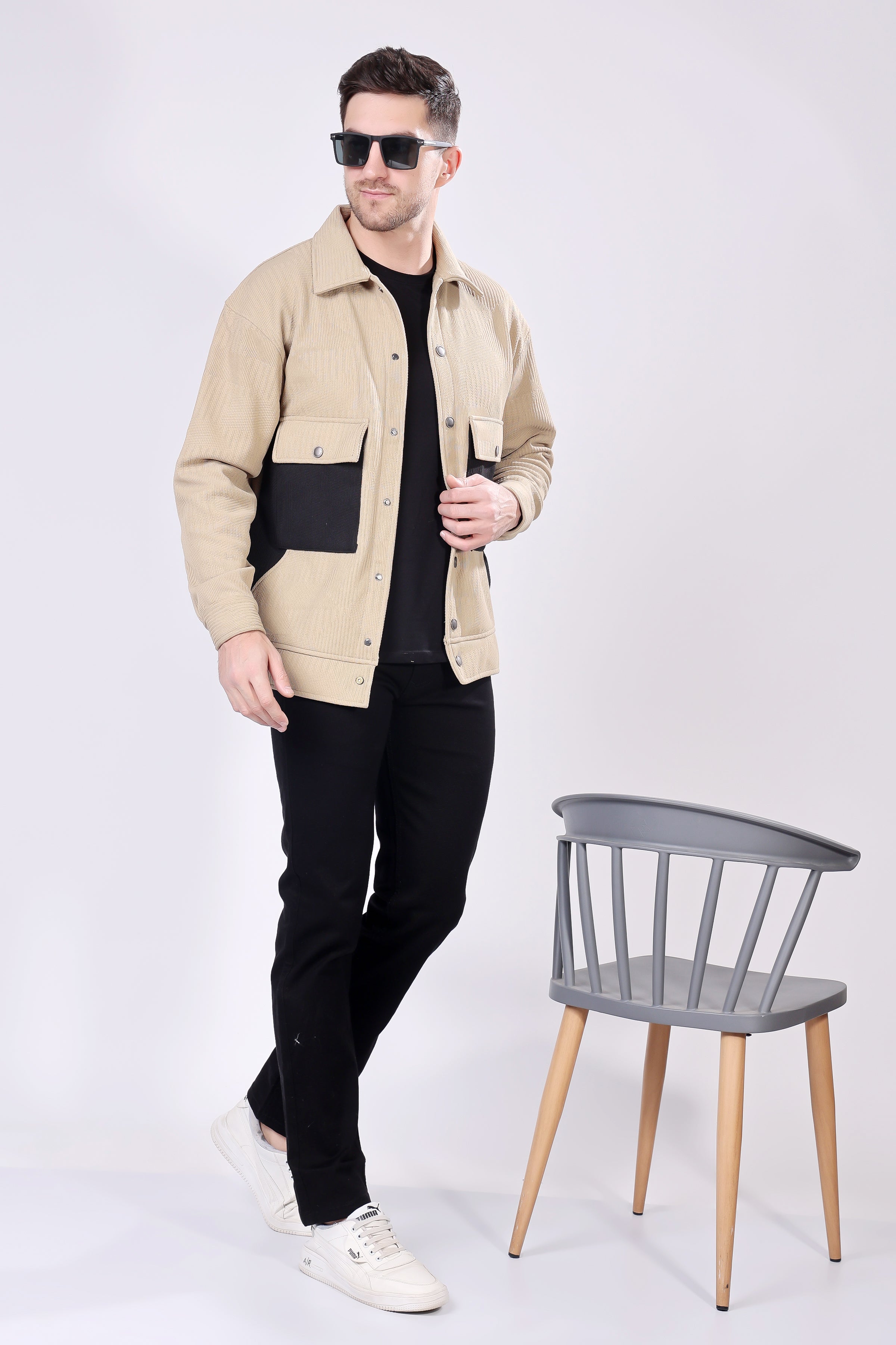 STYLOX Solid Winter Wear Regular Fit Standard Length Jacket - Stylox
