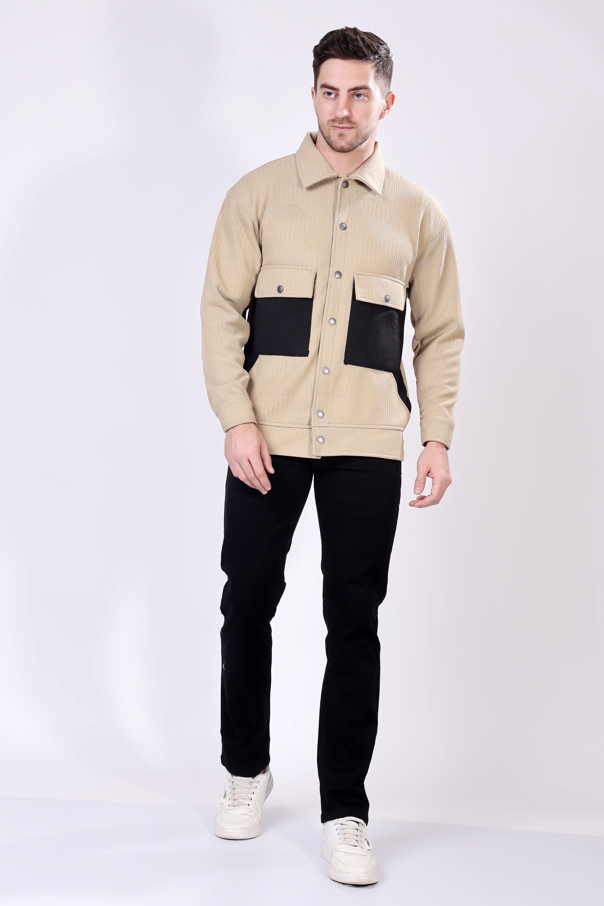 STYLOX Solid Winter Wear Regular Fit Standard Length Jacket - Stylox
