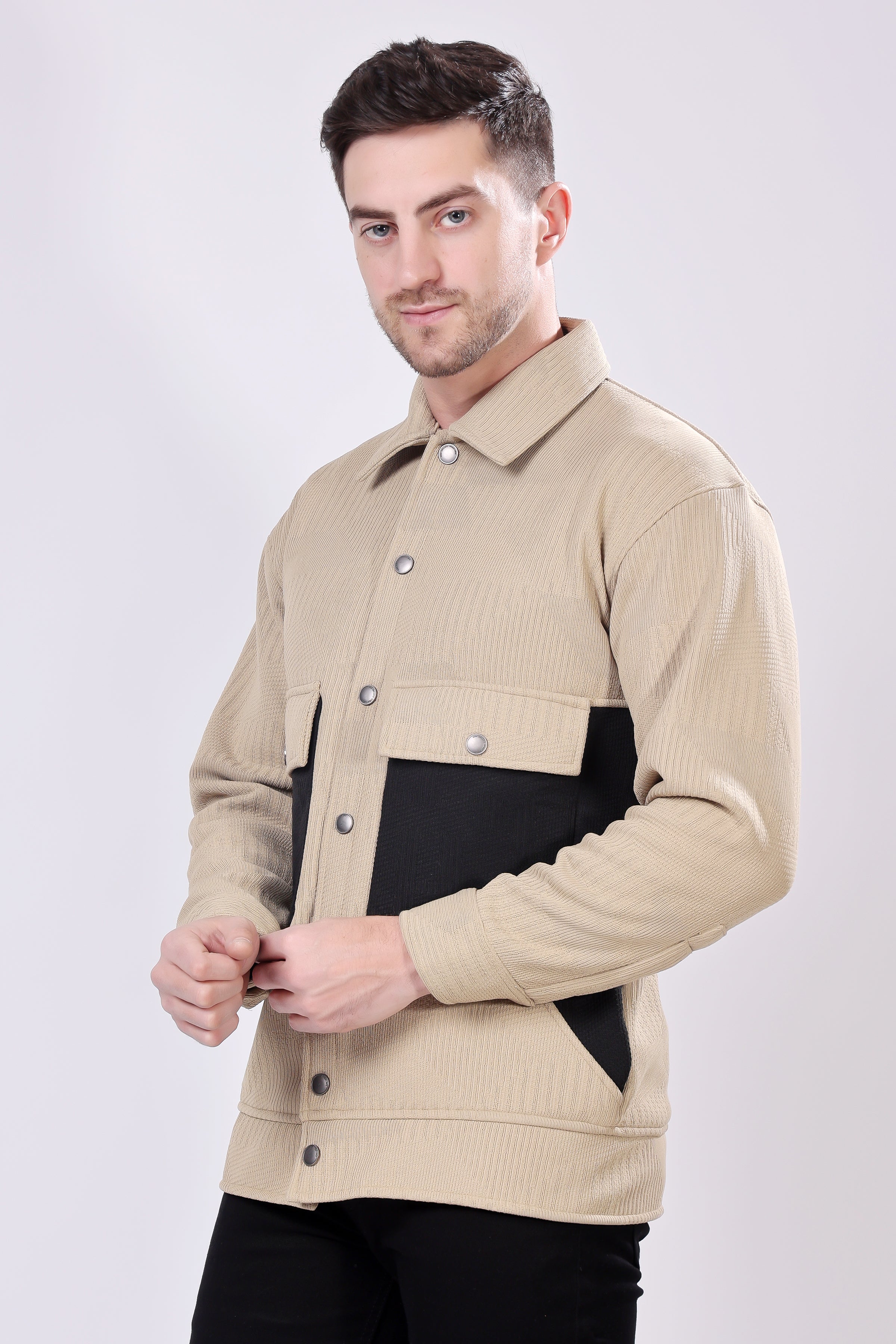 STYLOX Solid Winter Wear Regular Fit Standard Length Jacket - Stylox