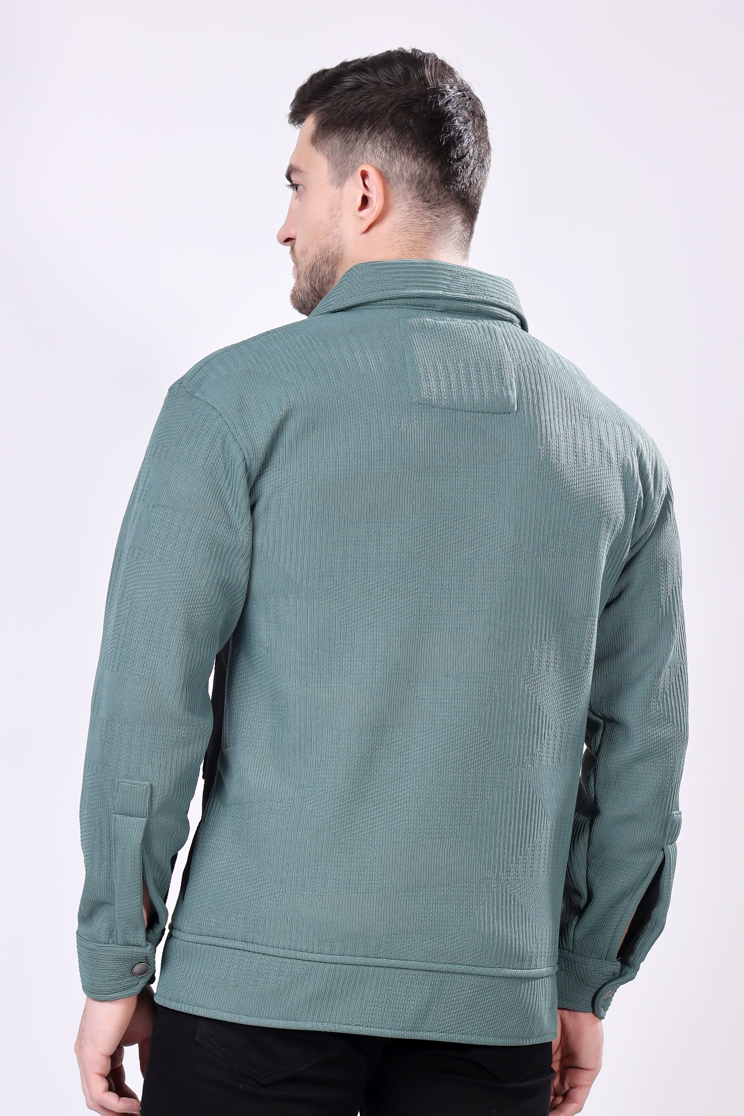 STYLOX Solid Winter Wear Regular Fit Standard Length Jacket - Stylox