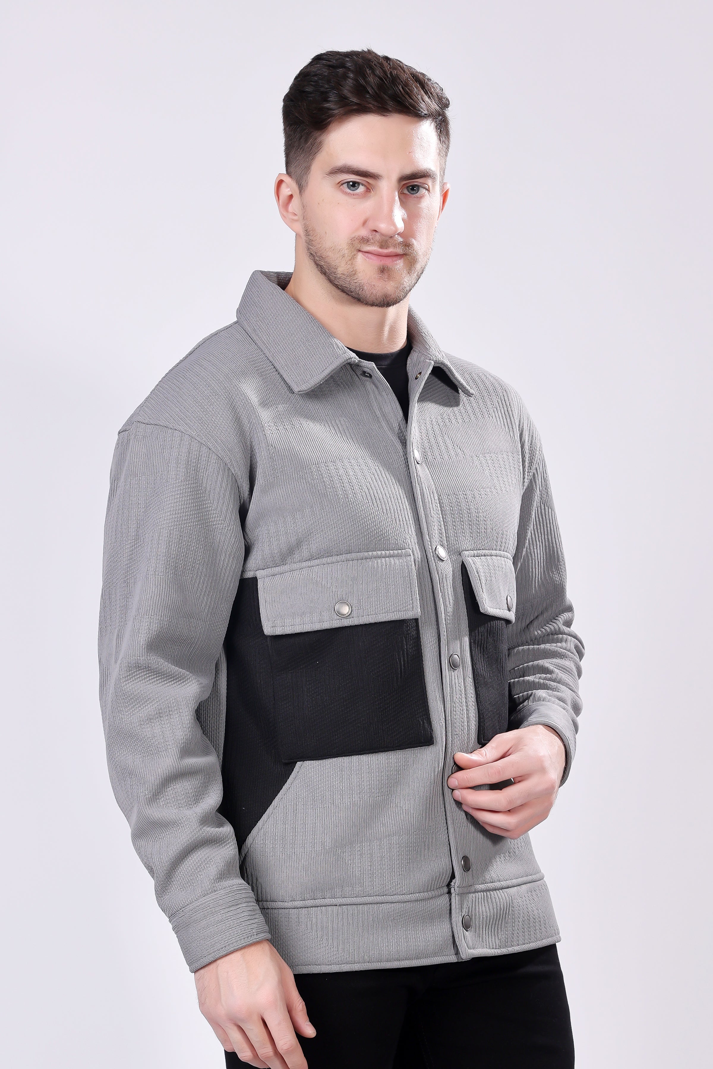 STYLOX Solid Winter Wear Regular Fit Standard Length Jacket - Stylox