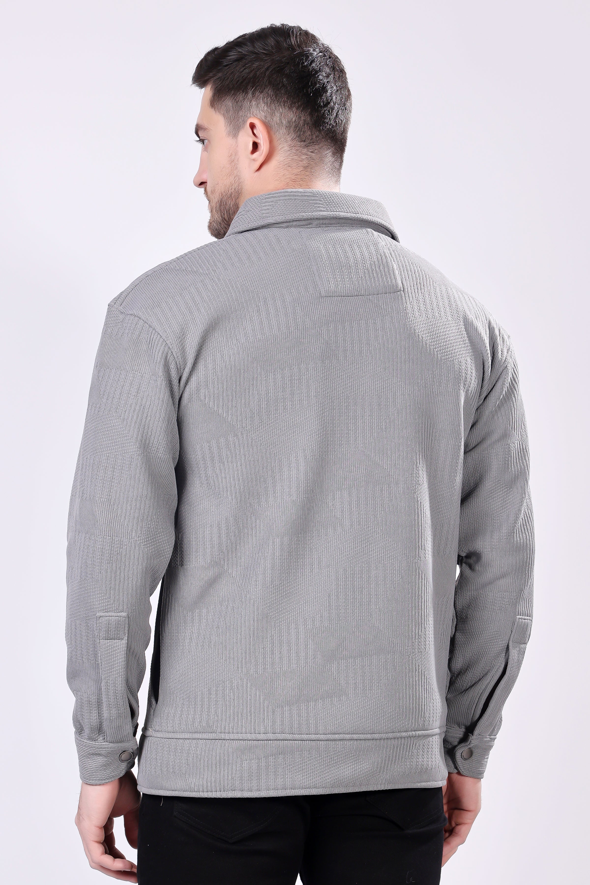 STYLOX Solid Winter Wear Regular Fit Standard Length Jacket - Stylox