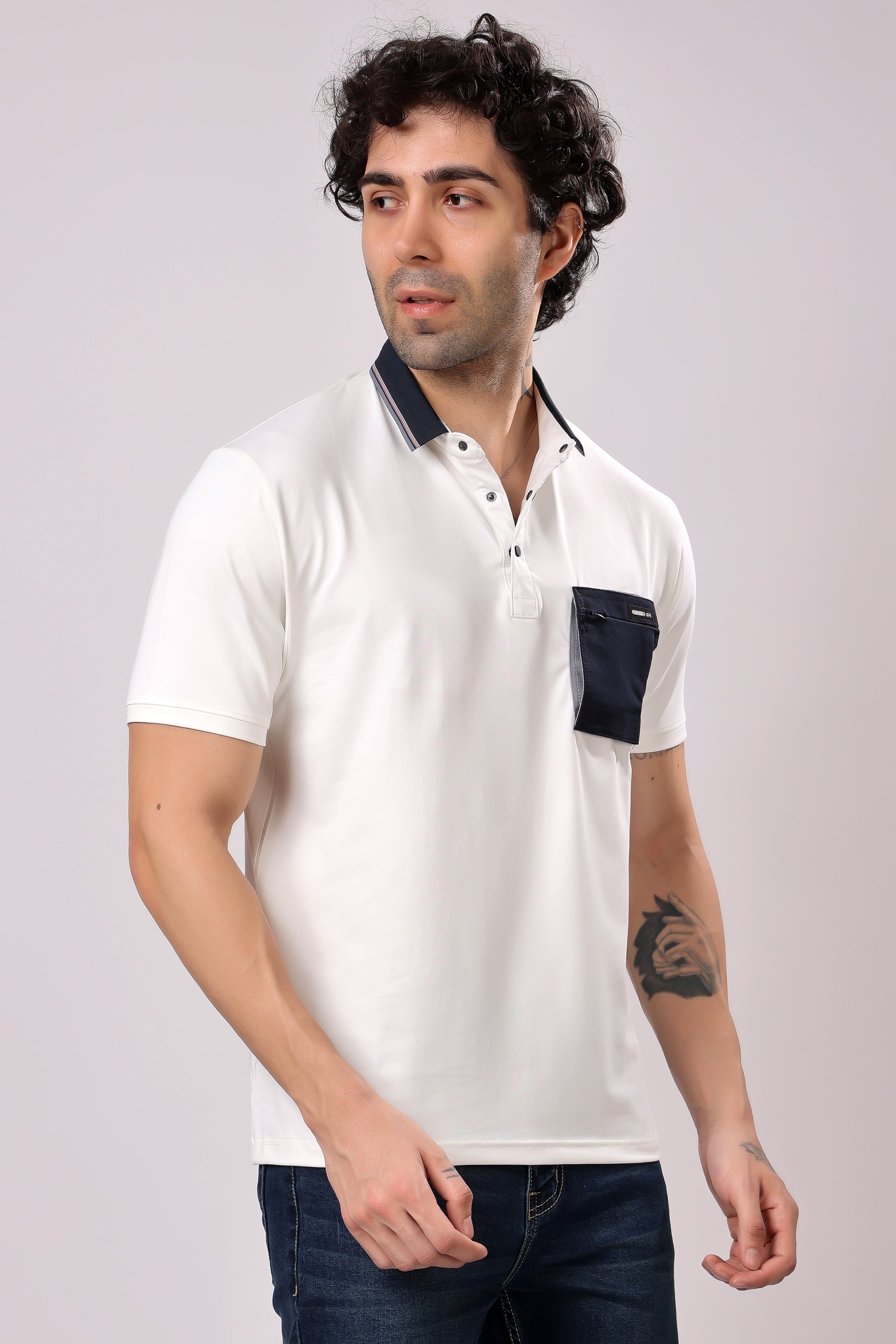 Stylox Solid Polo T-Shirts - Stylox