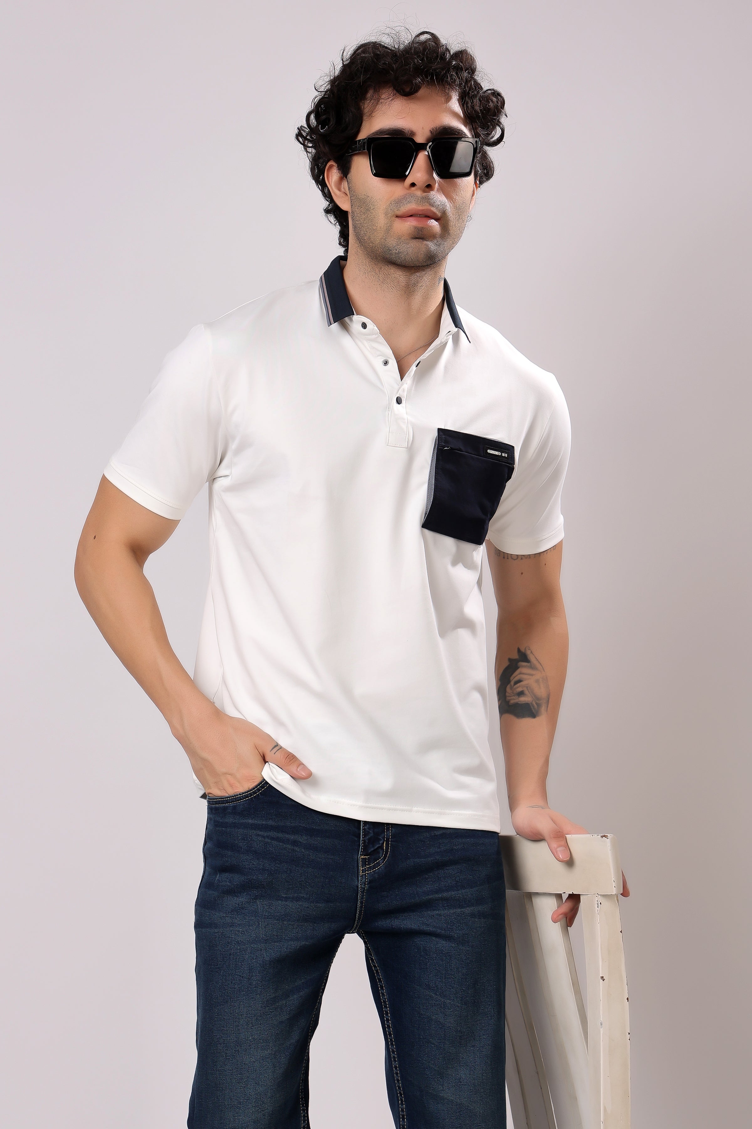 Stylox Solid Polo T-Shirts - Stylox