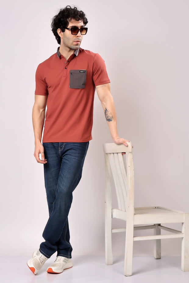 Stylox Solid Polo T-Shirts