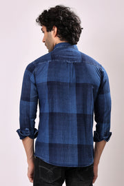Stylox Denim Check Shirt