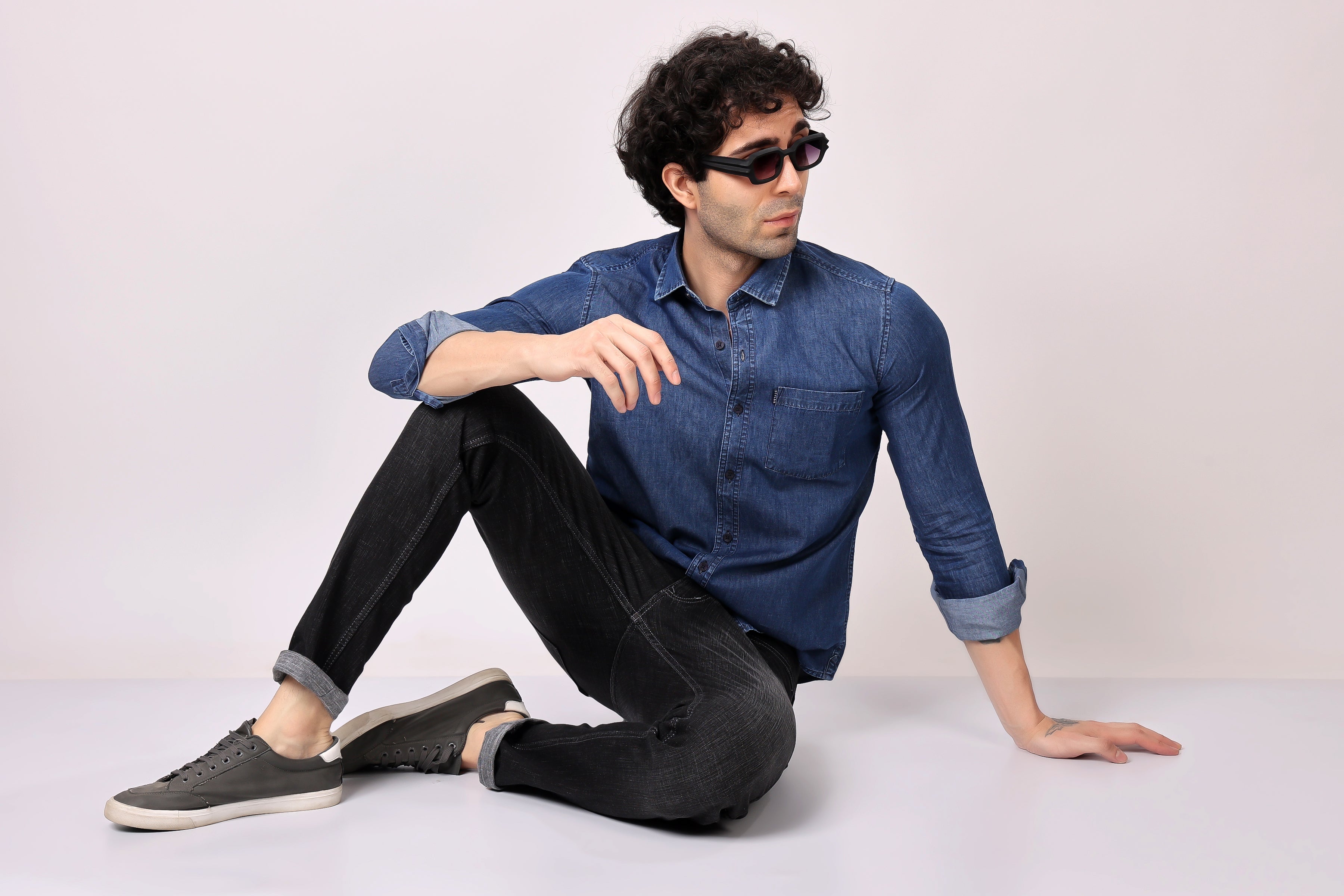 Stylox Denim Shirt - Stylox