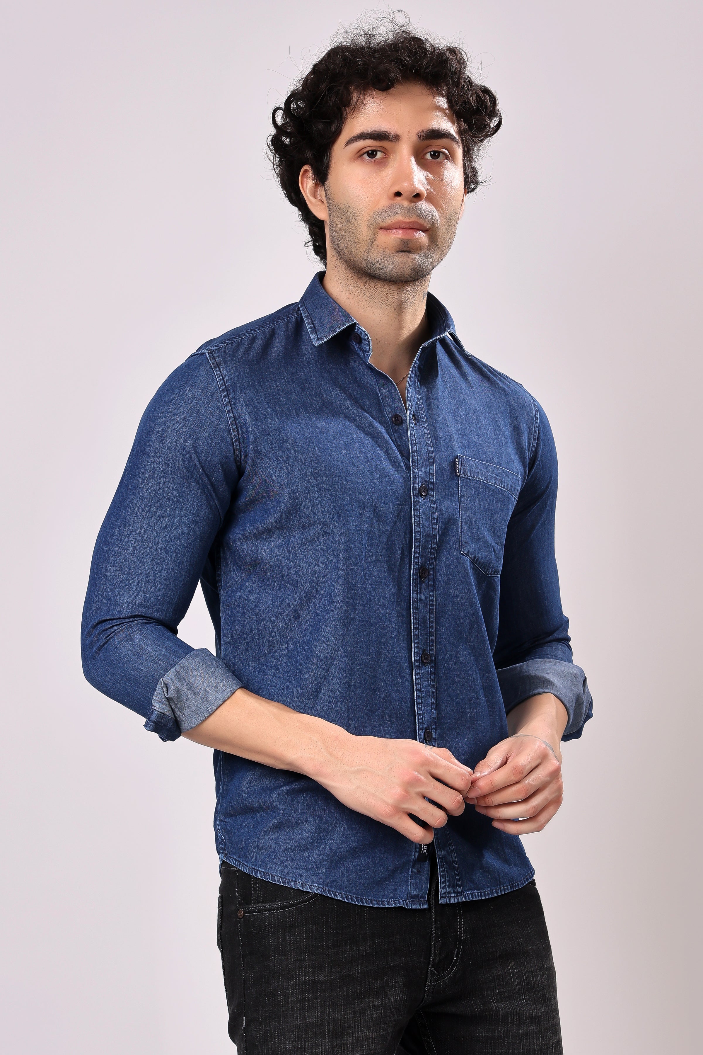 Stylox Denim Shirt - Stylox