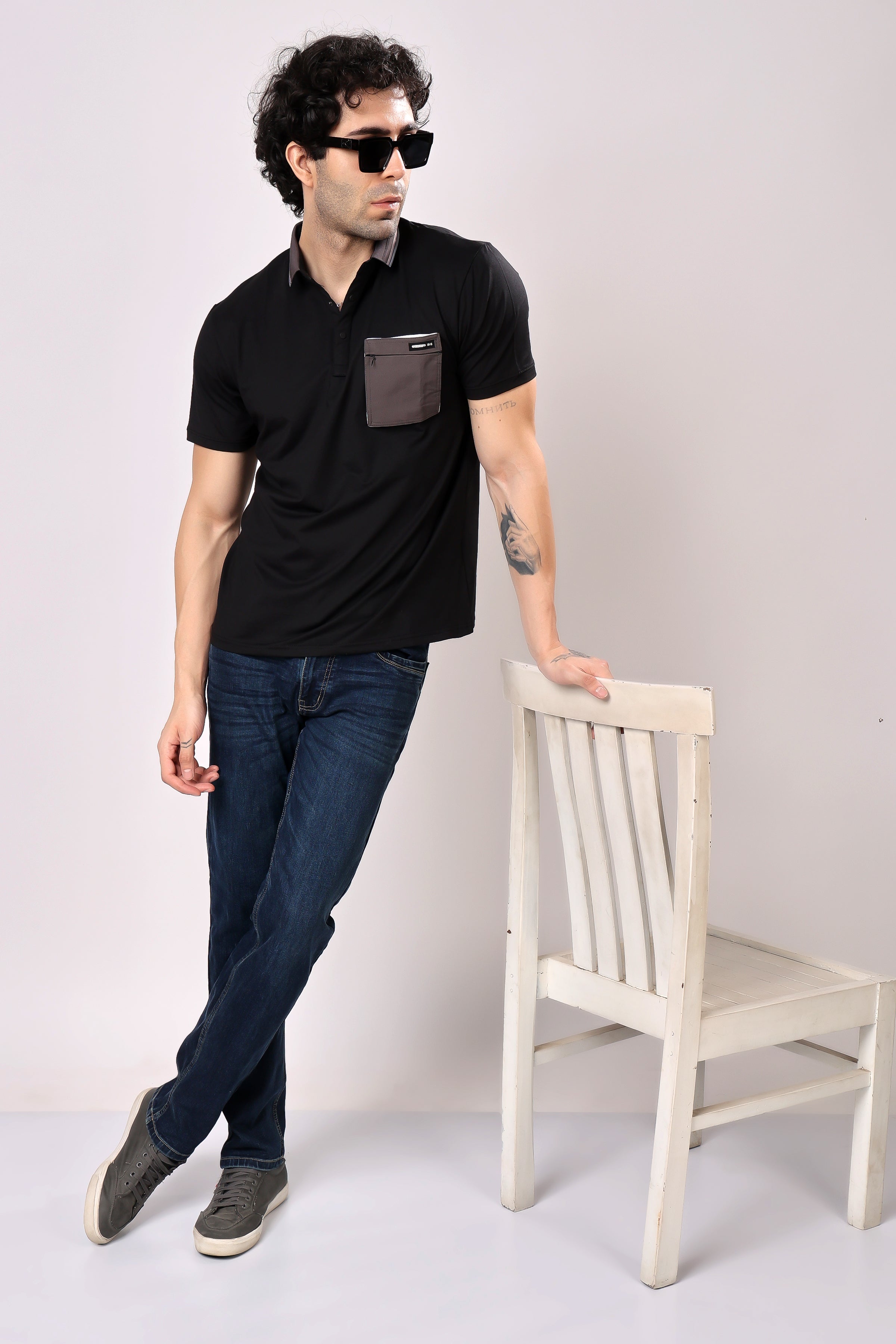 Stylox Solid Polo T-Shirts - Stylox