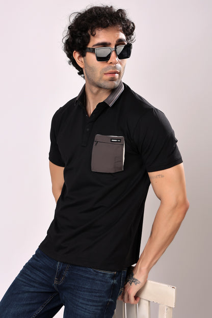 Stylox Solid Polo T-Shirts