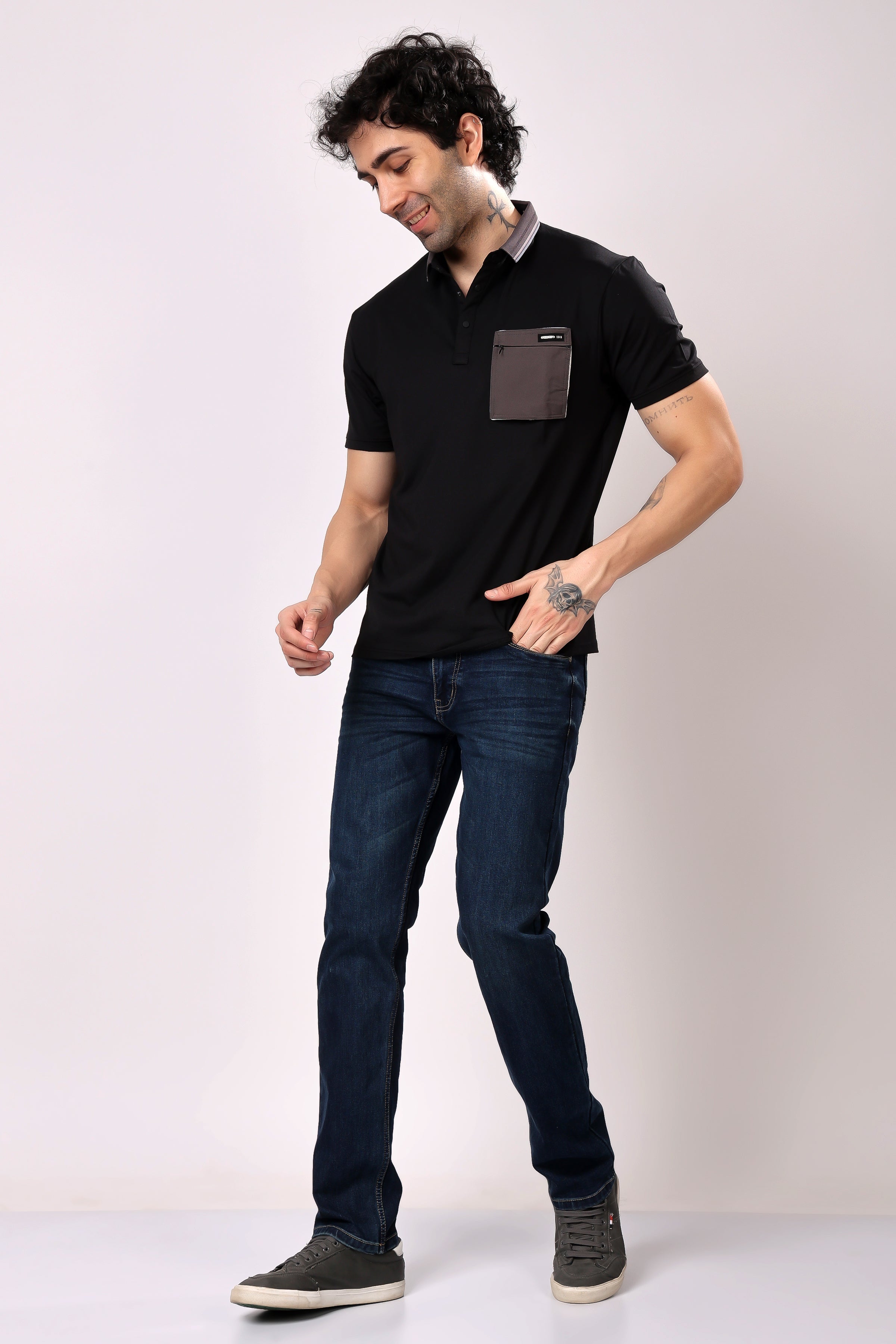Stylox Solid Polo T-Shirts - Stylox