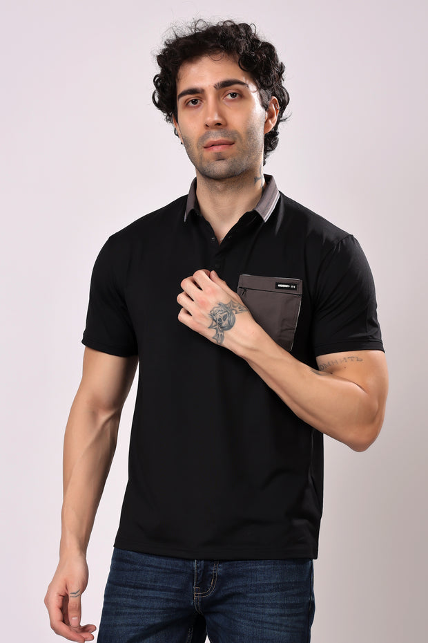 Stylox Solid Polo T-Shirts