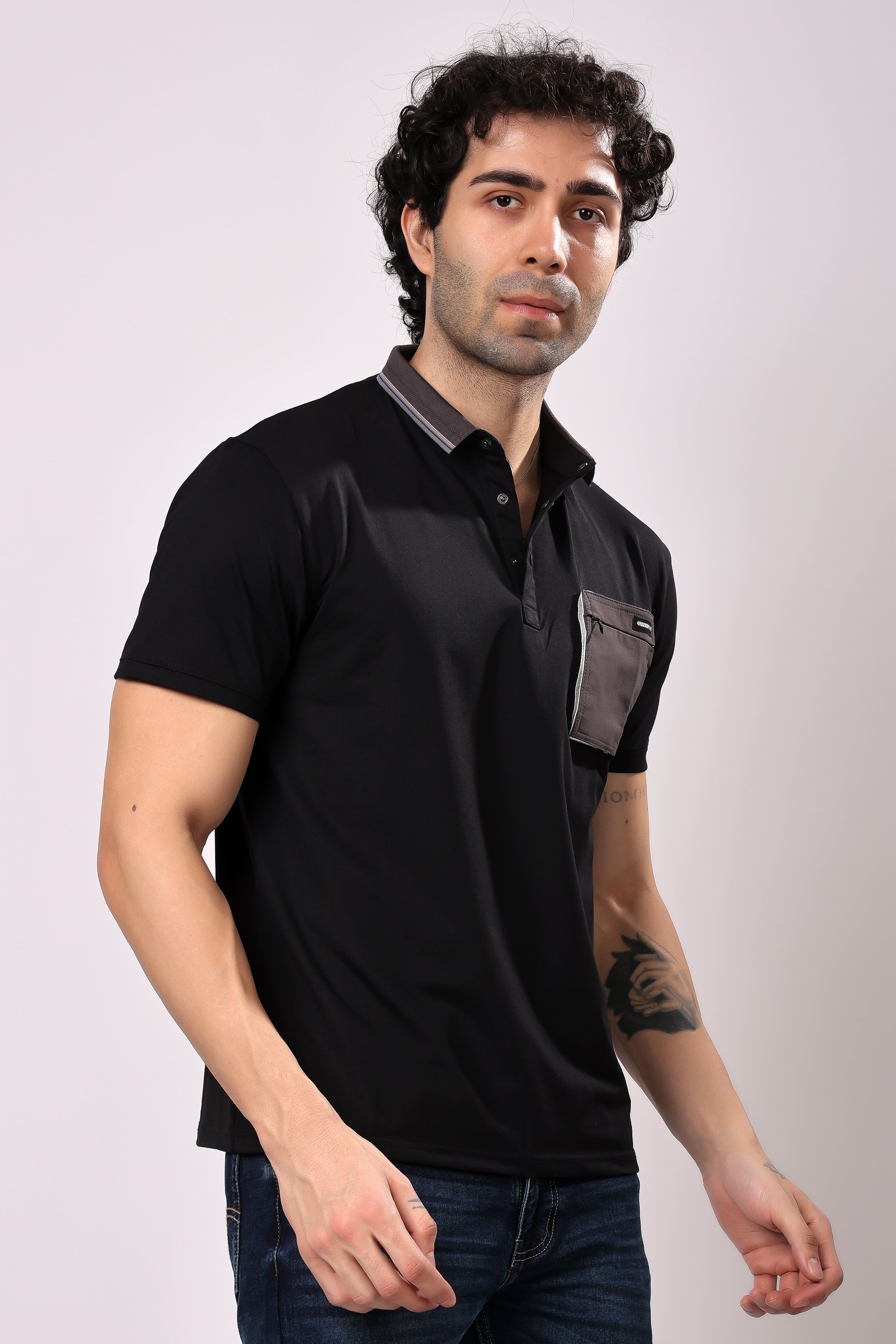Stylox Solid Polo T-Shirts - Stylox