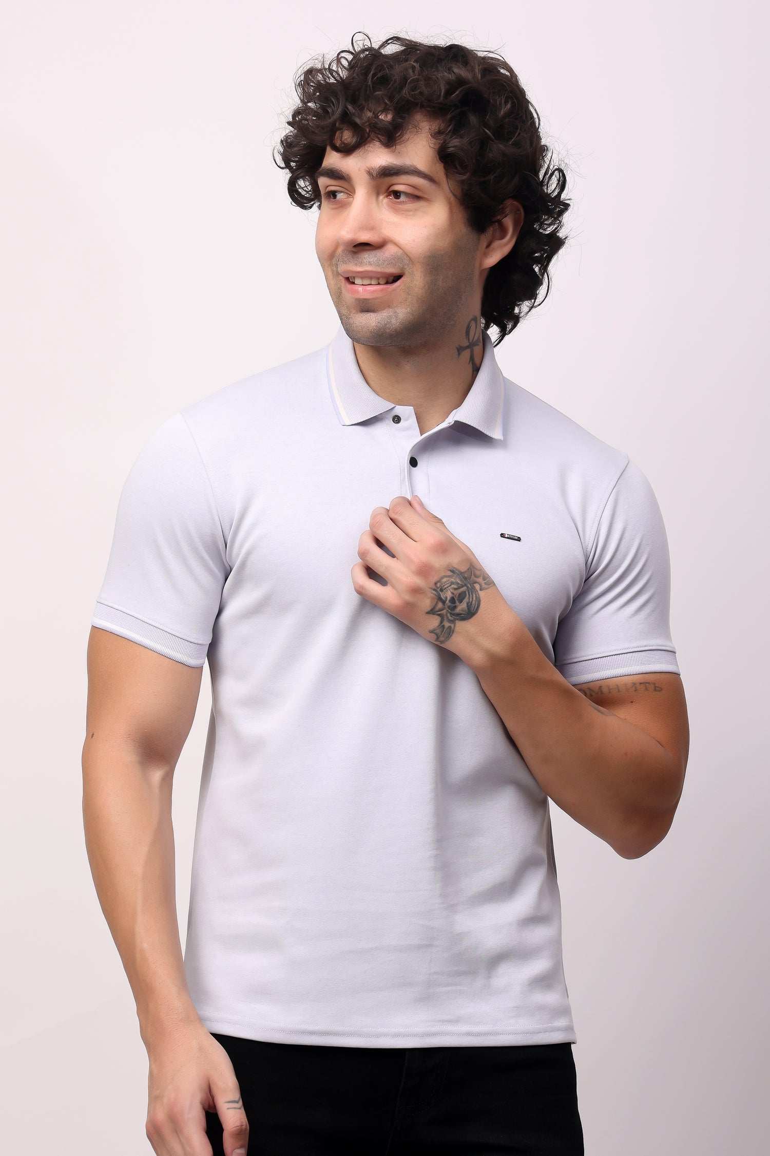 STYLOX SOLID POLO T-SHIRT