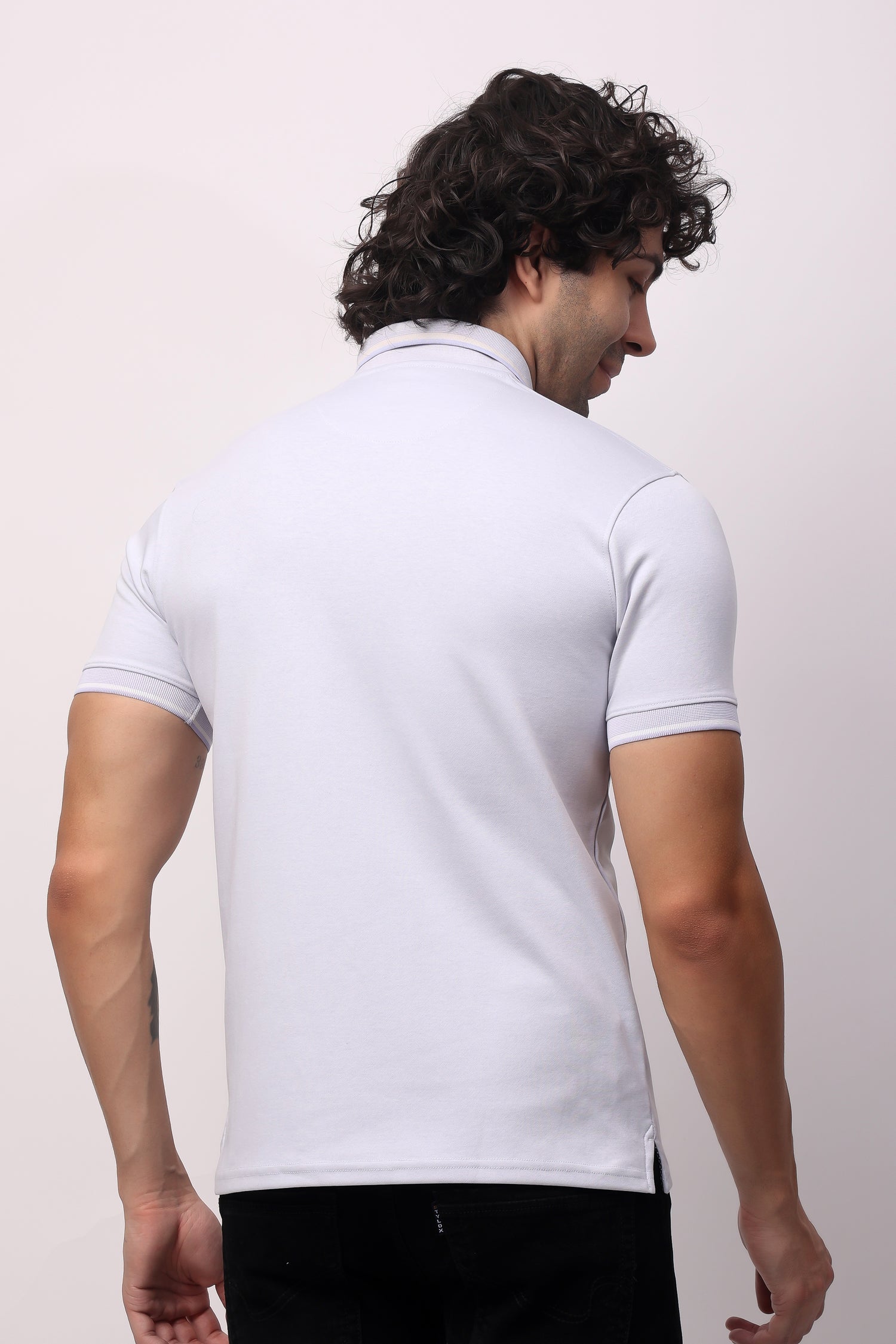 STYLOX SOLID POLO T-SHIRT