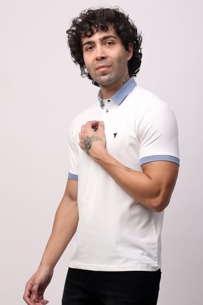 STYLOX SOLID POLO T-SHIRT