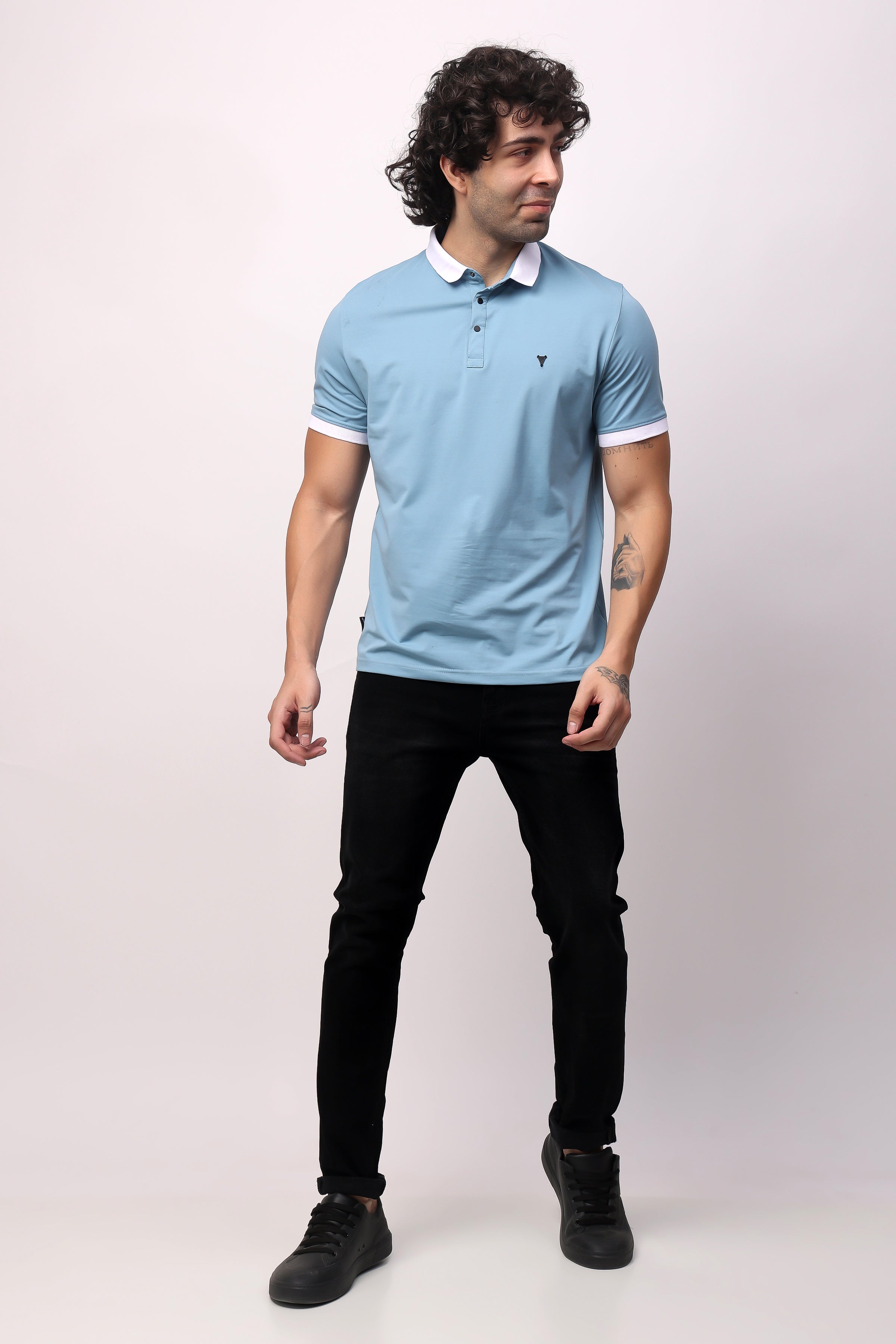 STYLOX SOLID POLO T-SHIRT