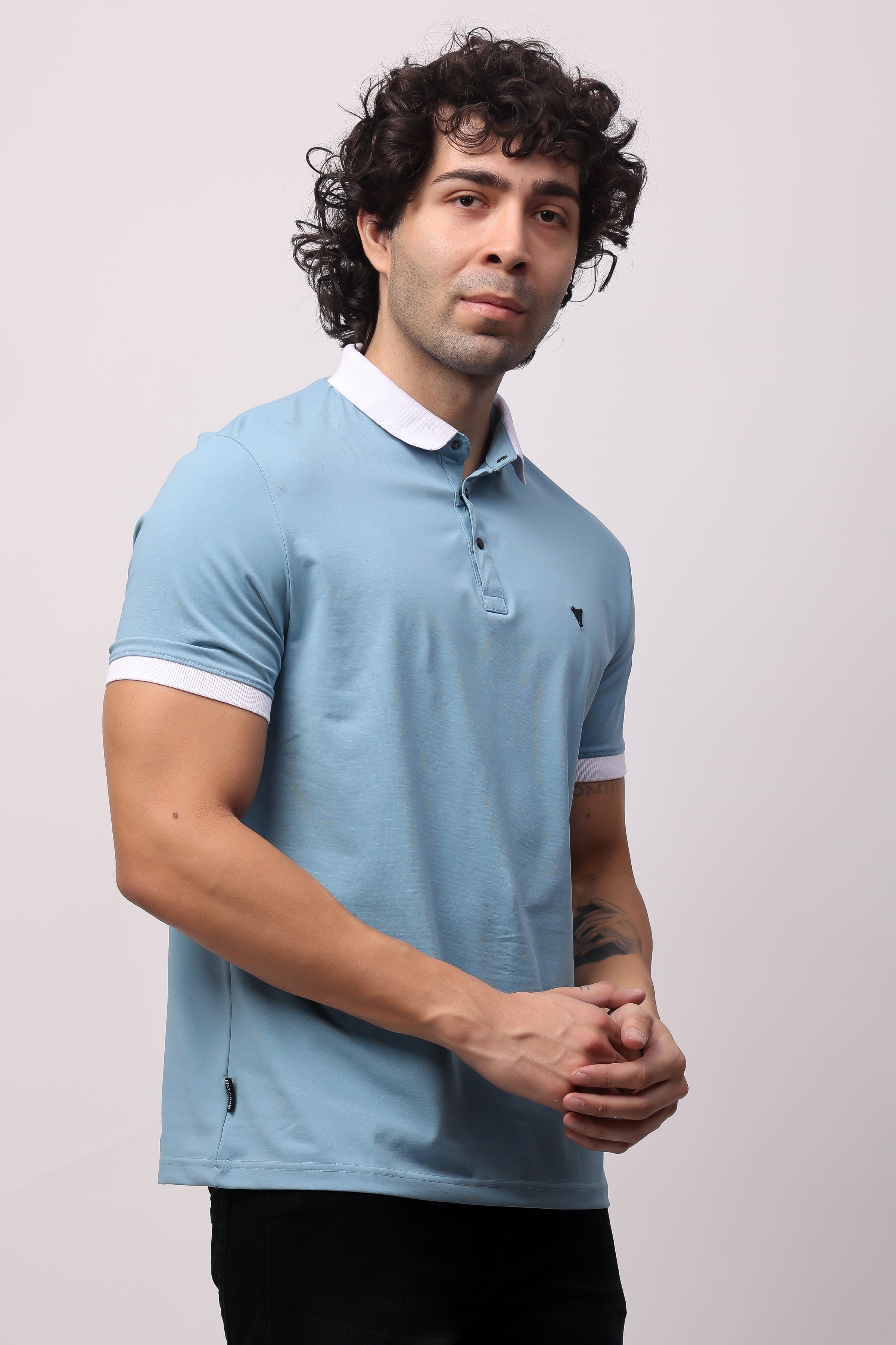 STYLOX SOLID POLO T-SHIRT