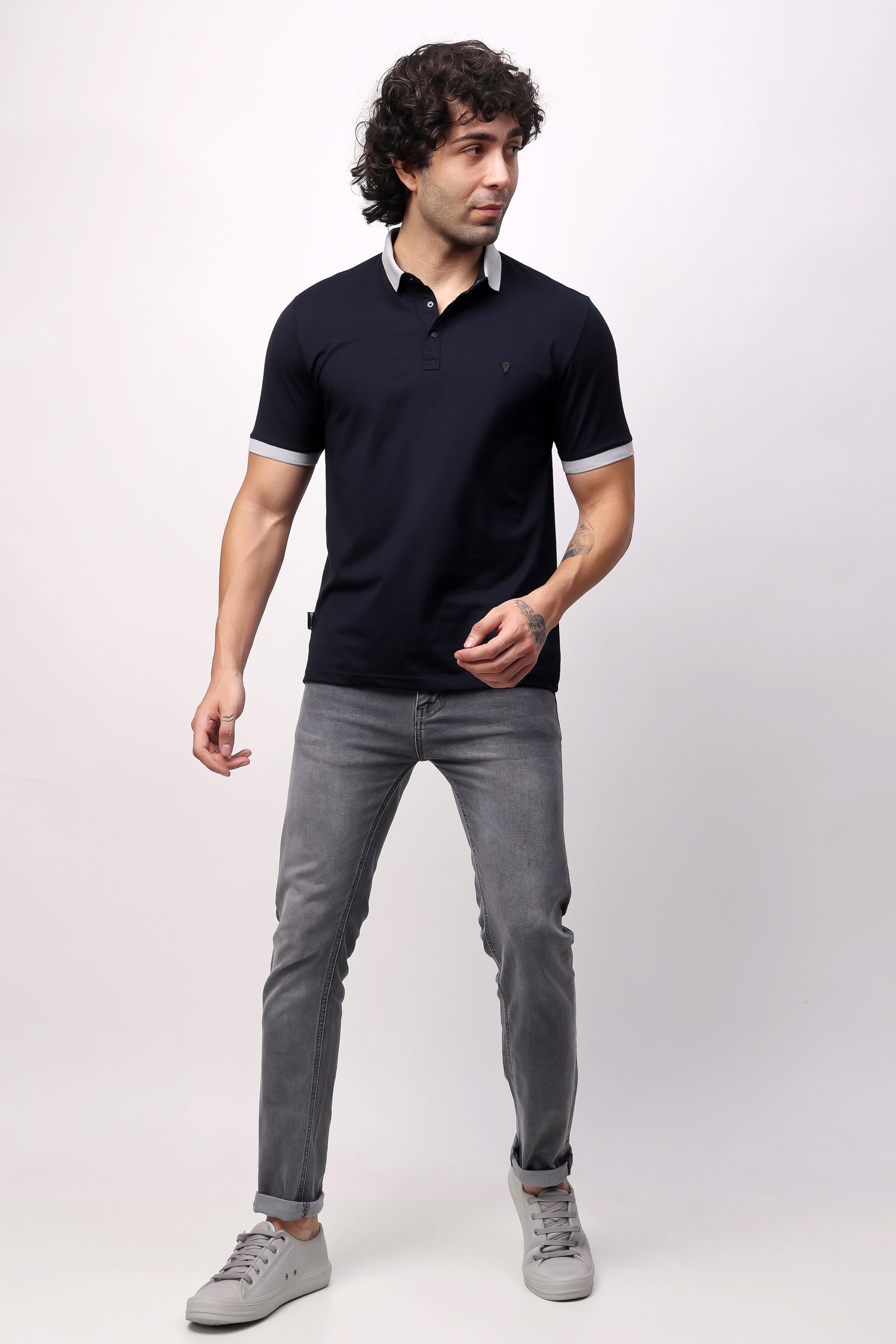 STYLOX SOLID POLO T-SHIRT