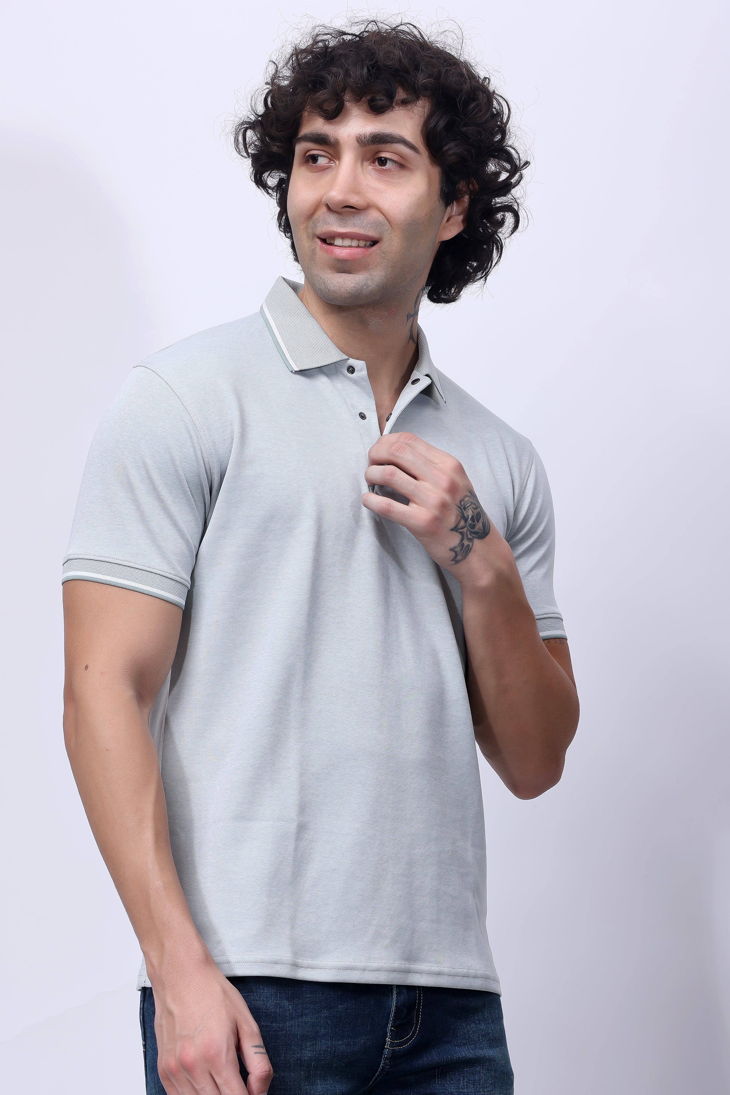 STYLOX SOLID POLO T-SHIRT