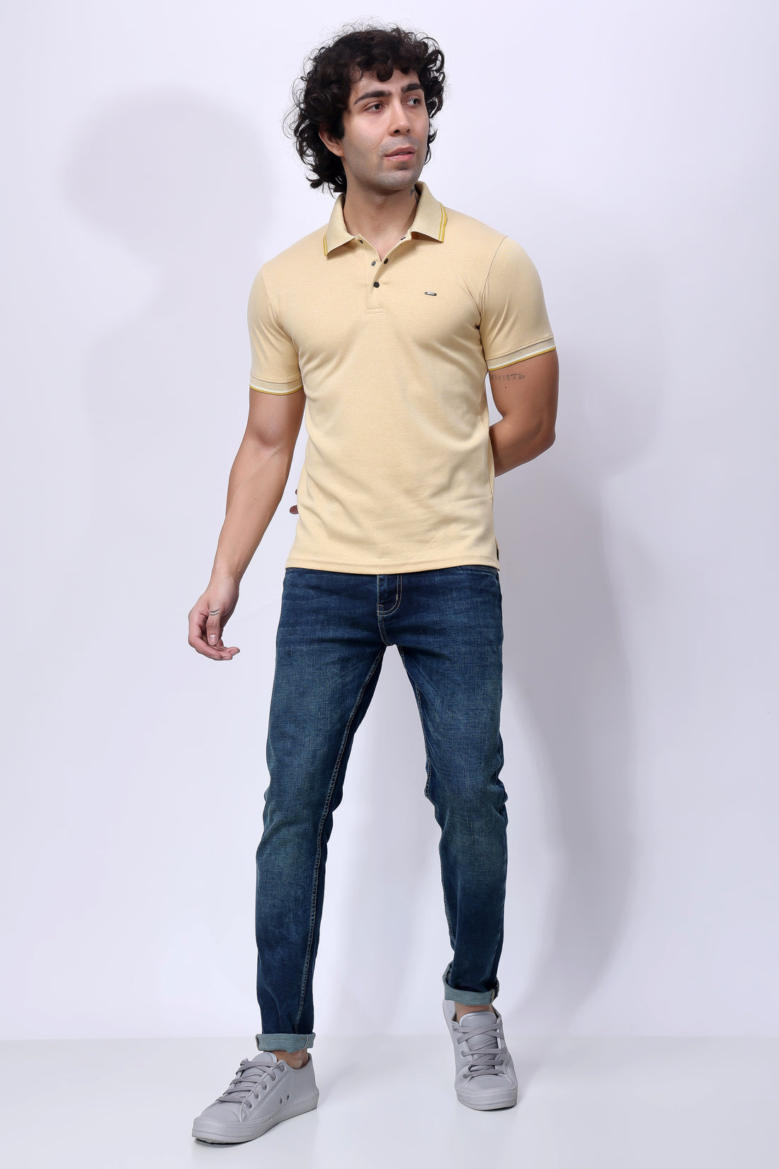 STYLOX SOLID POLO T-SHIRT