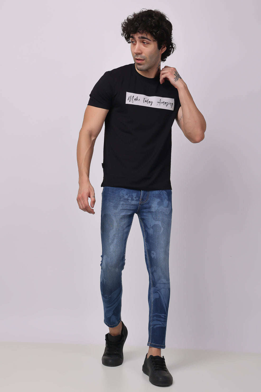 Stylox Men Ankle Fit Jeans